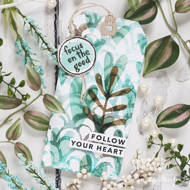 Stampers Anonymous Set #14 Tim Holtz Layering Mini Stencil (3pcs) - Image 2