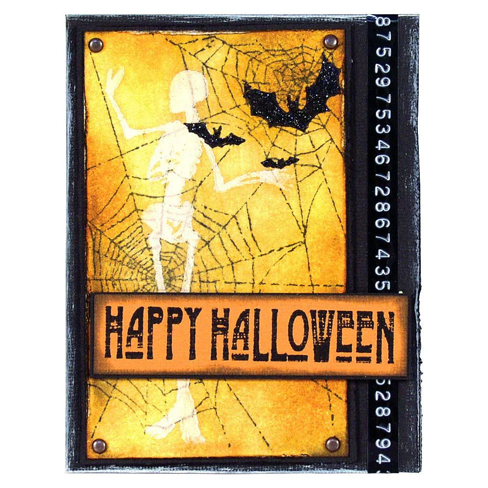 Stampers Anonymous Tim Holtz Cling Stamp - X-Ray - Image 3