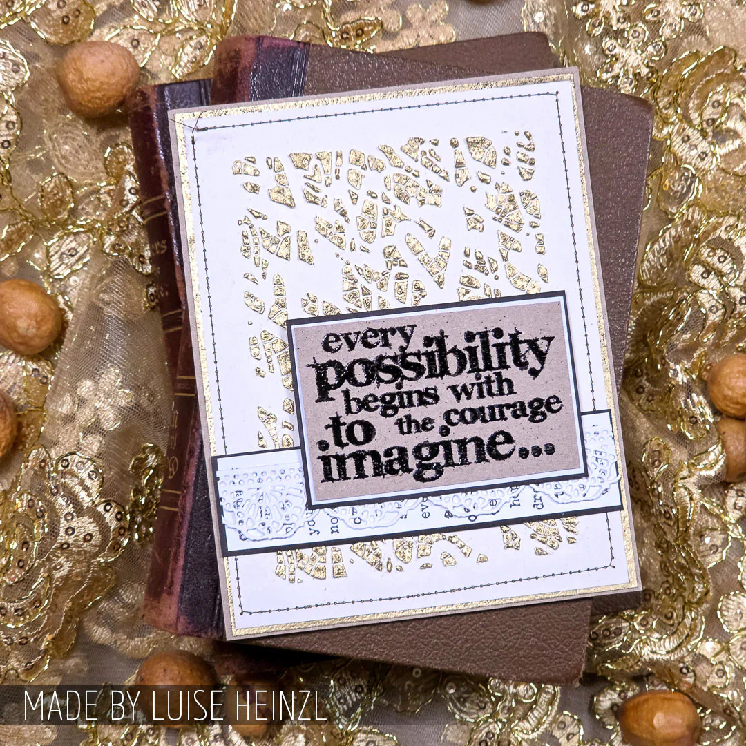 Stampers Anonymous Tim Holtz Layering Stencil Heartstruck - Image 2