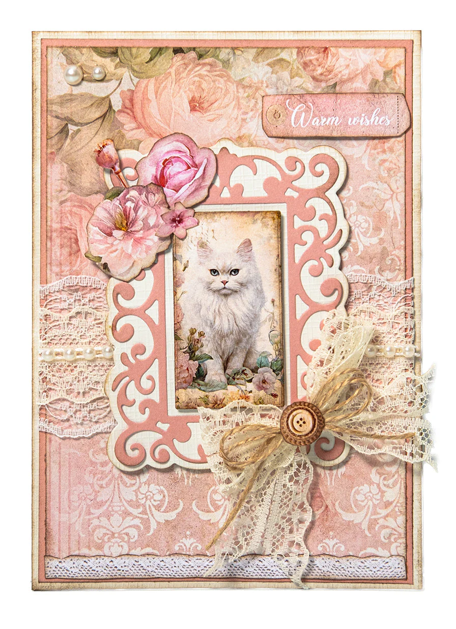 Studio Light A Cat's Secret - Cutting Die Macaron Mini-frame - Image 2