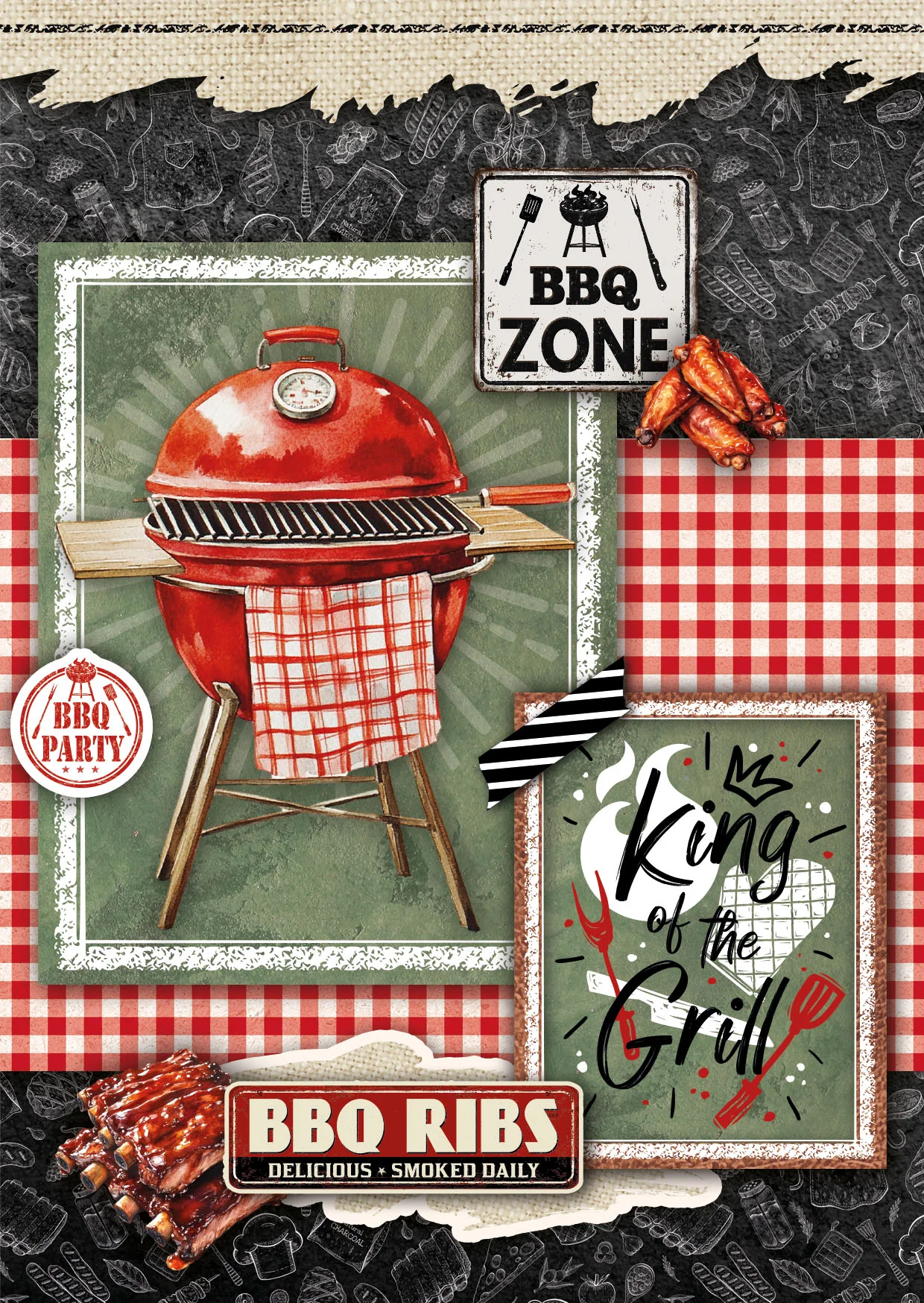 Studio Light Cardmaking Pad BBQ Party & Gearhead workshop Essentials Bundle - Image 23