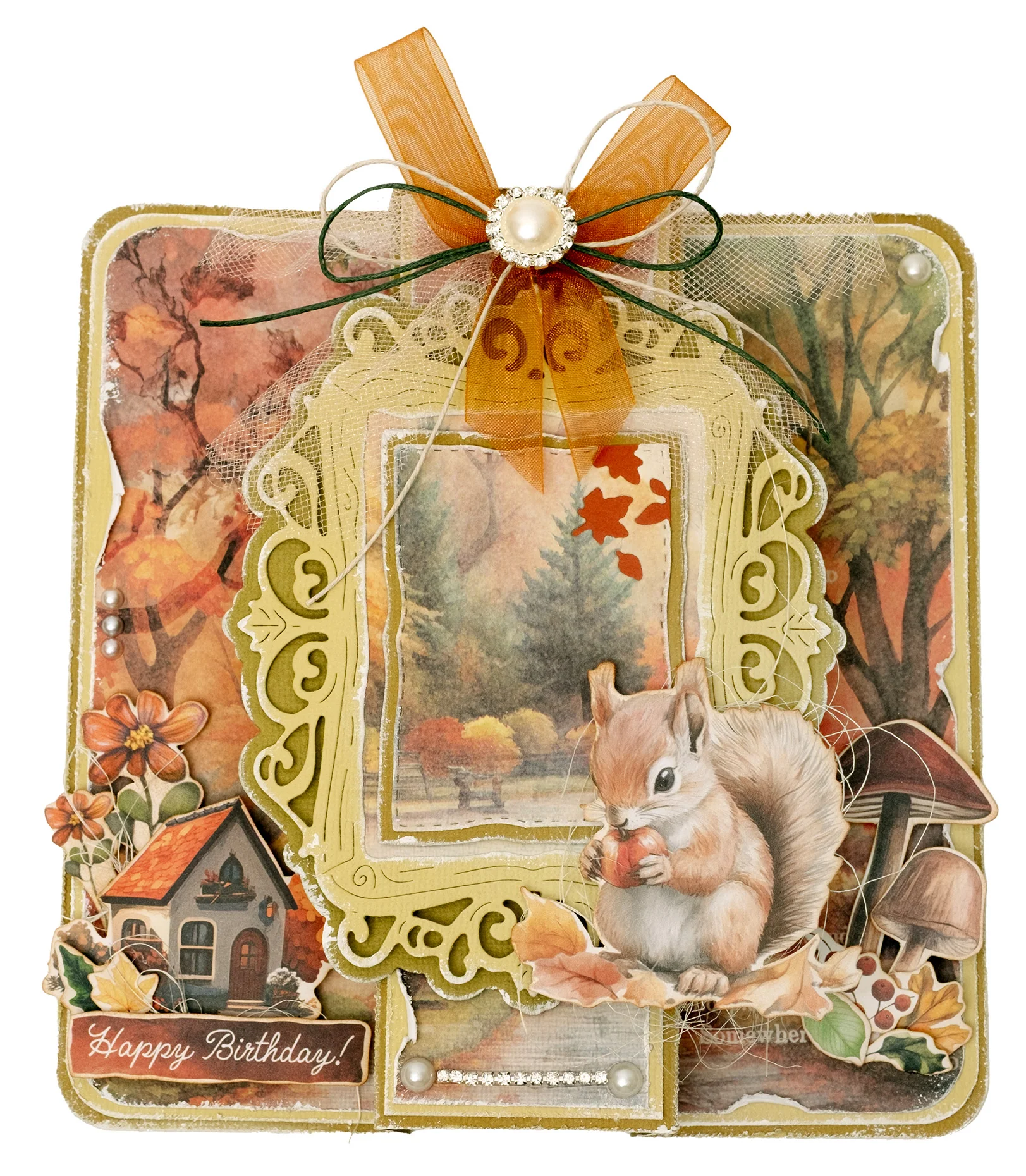 Studio Light Charming Autumn - Cutting Die Wooden Frame - Image 2
