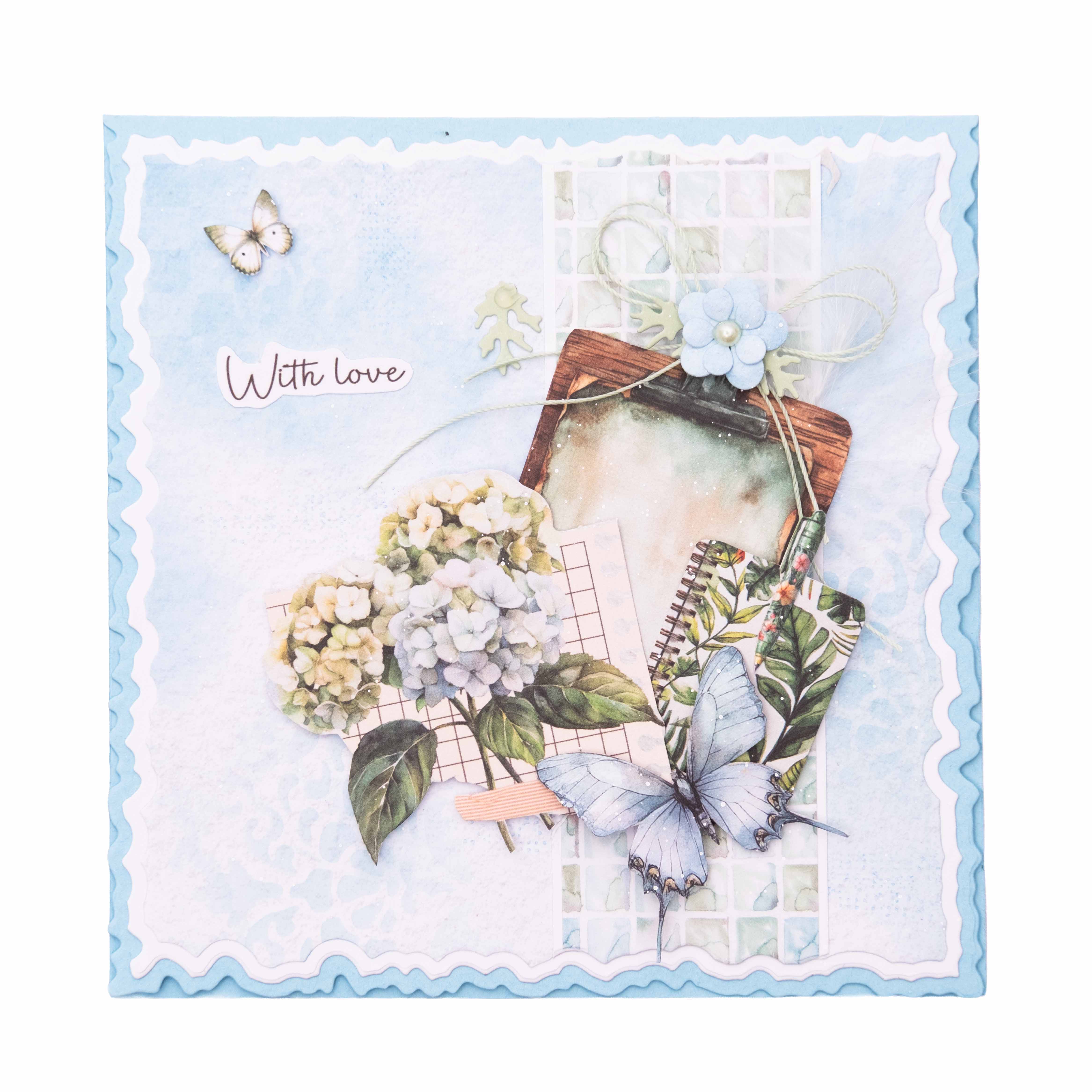 Studio Light Cutting Die Torn Edge Cardshape square Essentials - Image 2