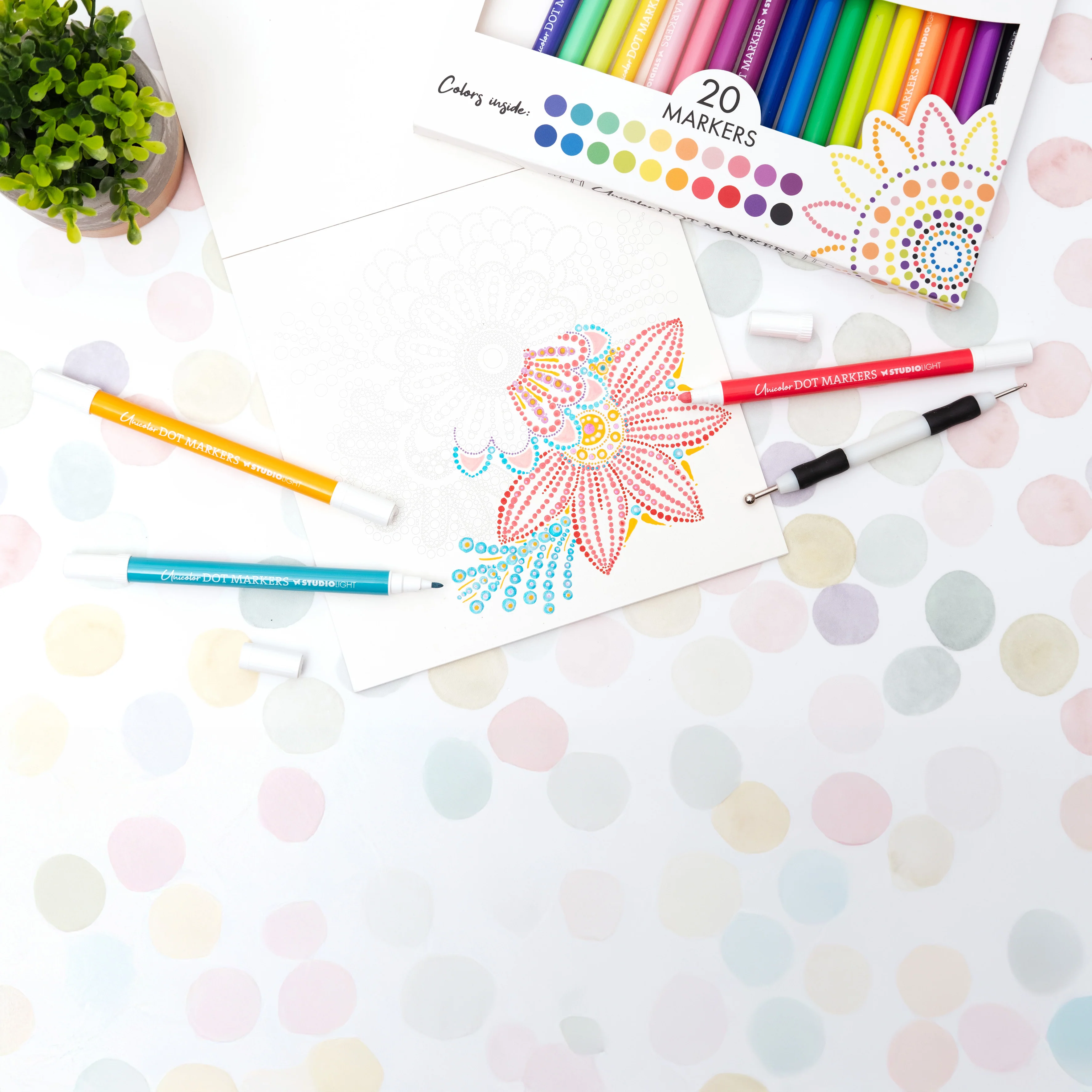 Studio Light Dotting Markers + Accessories Bundle - Image 3
