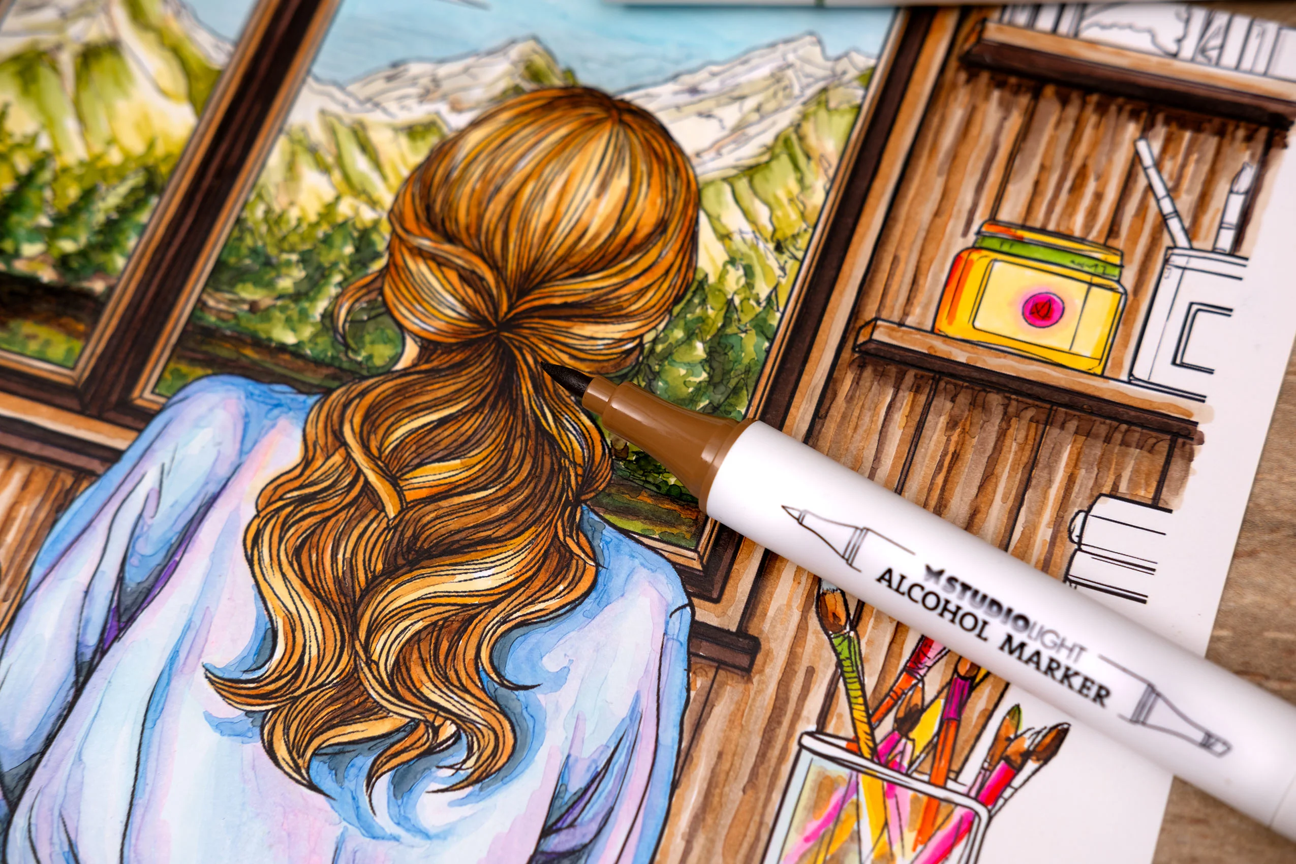 Studio Light Essentials Alcohol Markers Sea & Sky - Image 5
