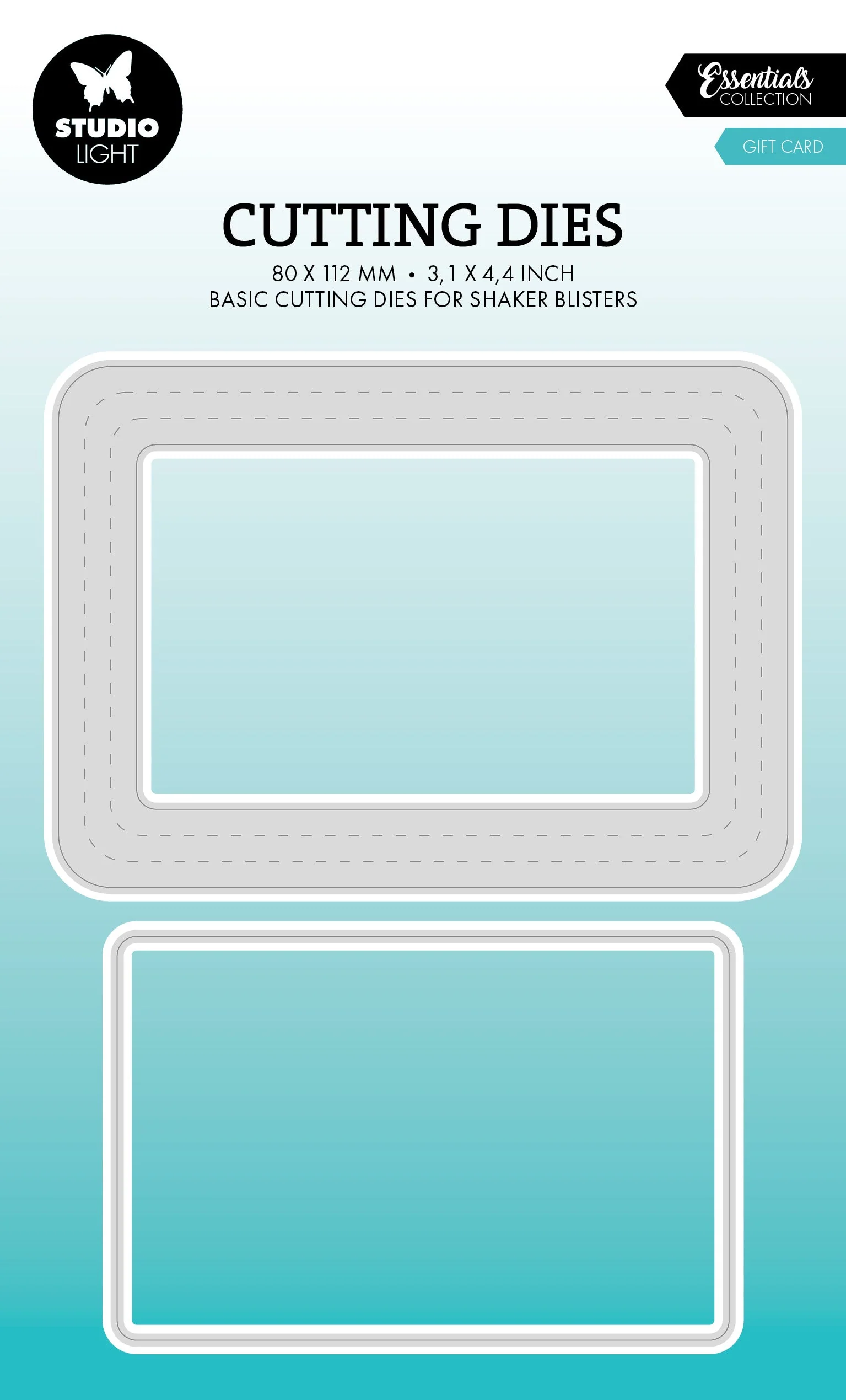 Studio Light Essentials Cutting Die & Blister Pack - Lip Balm & Gift Card - Image 8