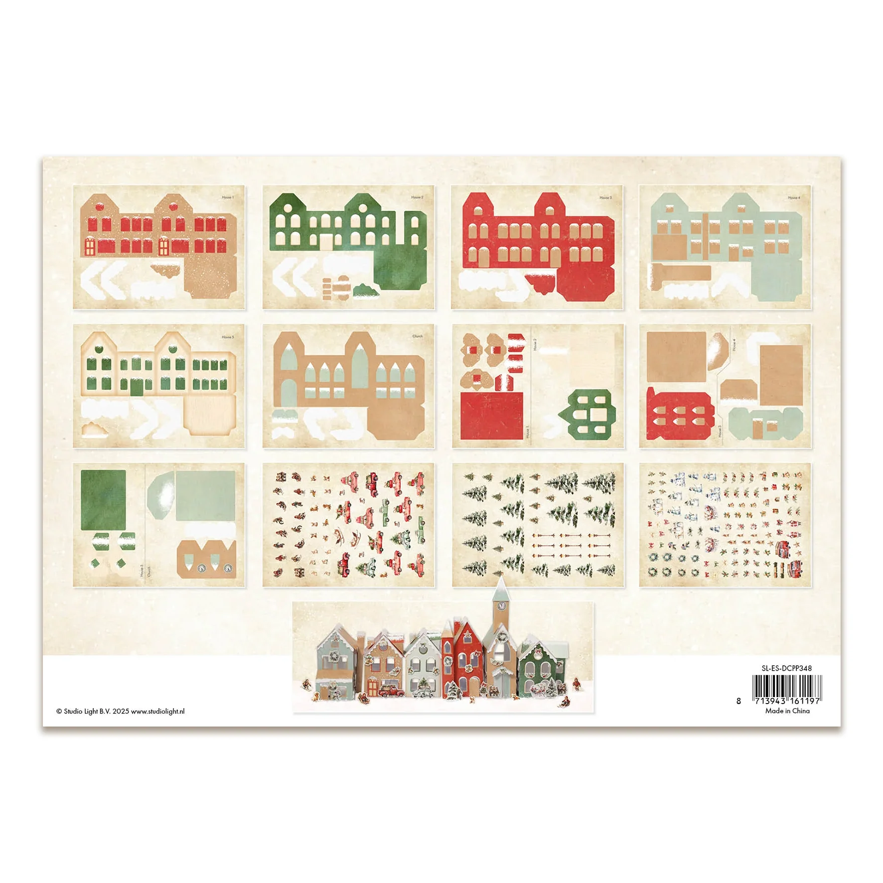 Studio Light Essentials DIY Village Christmas Village - Image 2