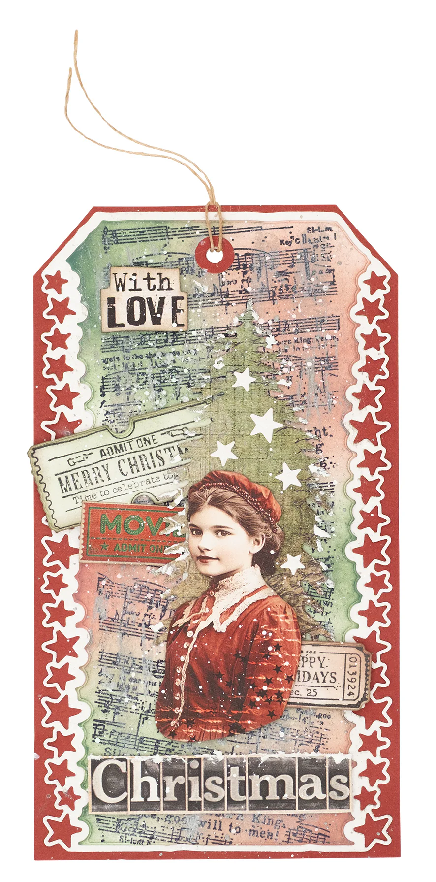Studio Light Grunge - Clear Stamp Music Sheet - Image 2