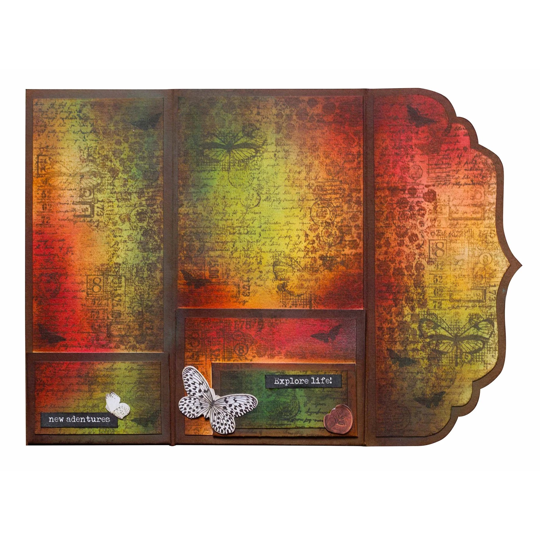 Studio Light Grunge - Die-cut Paper Pad Paper Elements - Image 5