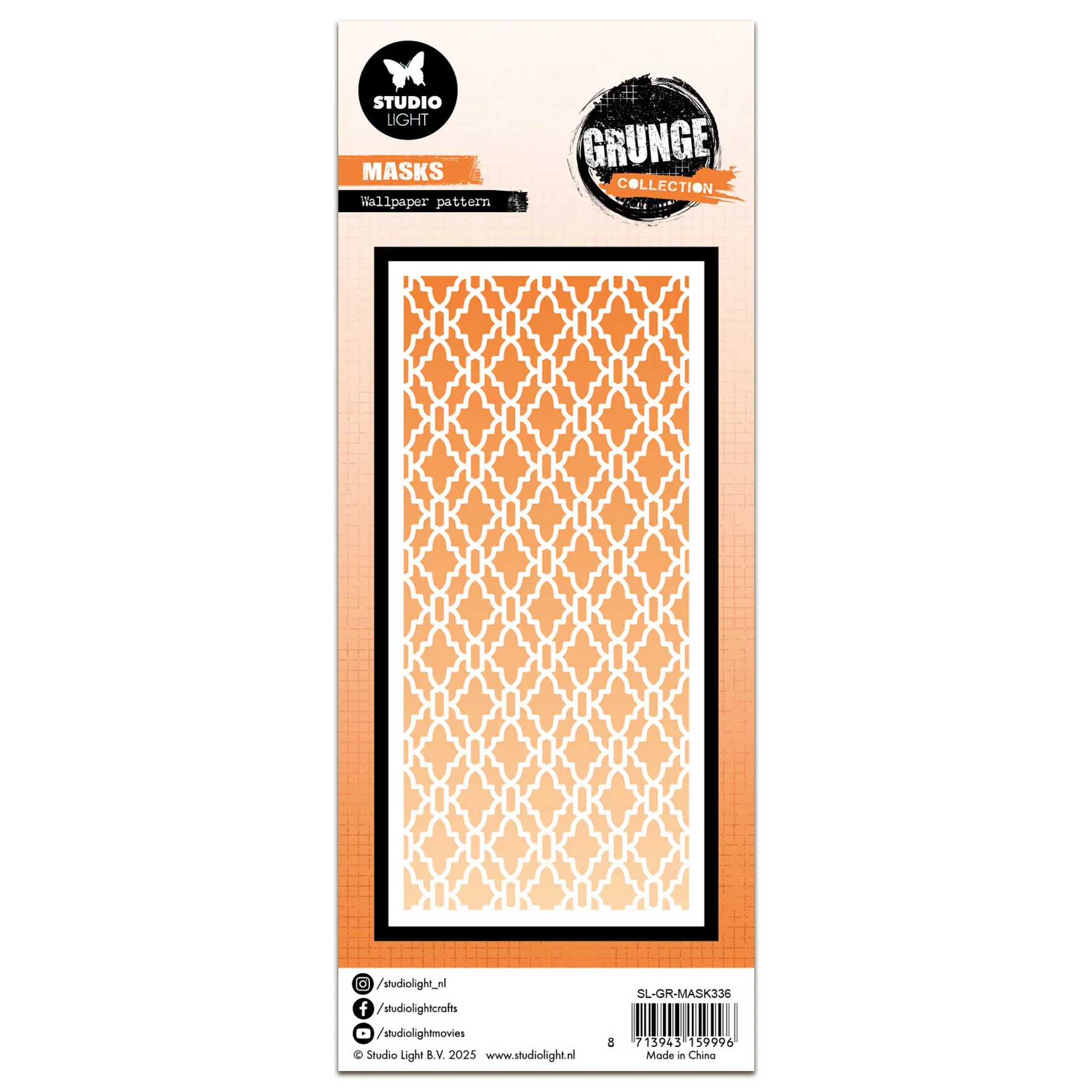 Studio Light Grunge Mask - Wallpaper Pattern - Nr.336 - Image 2