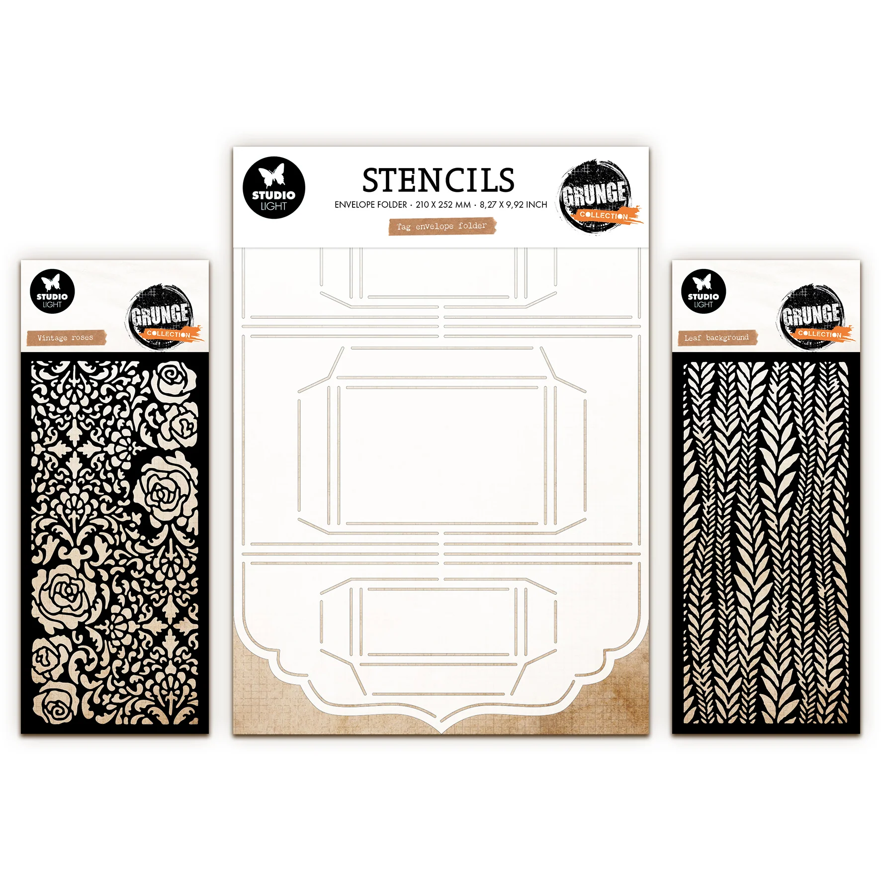Studio Light Grunge October 2025 Mask & Stencil Bundle