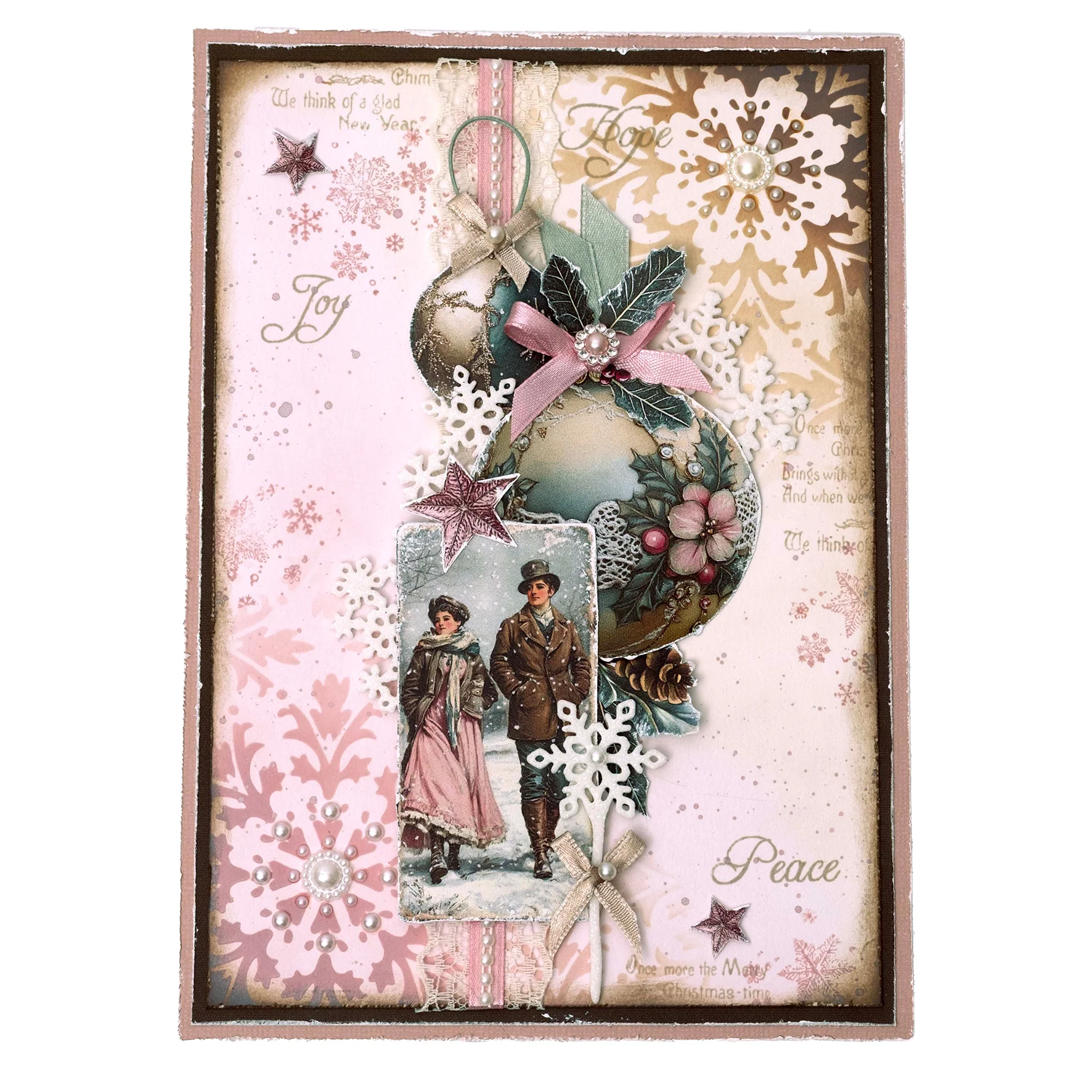 Studio Light Jenine's Mindful Art Christmas Blush - Clear Stamp Christmas Deco - Image 6