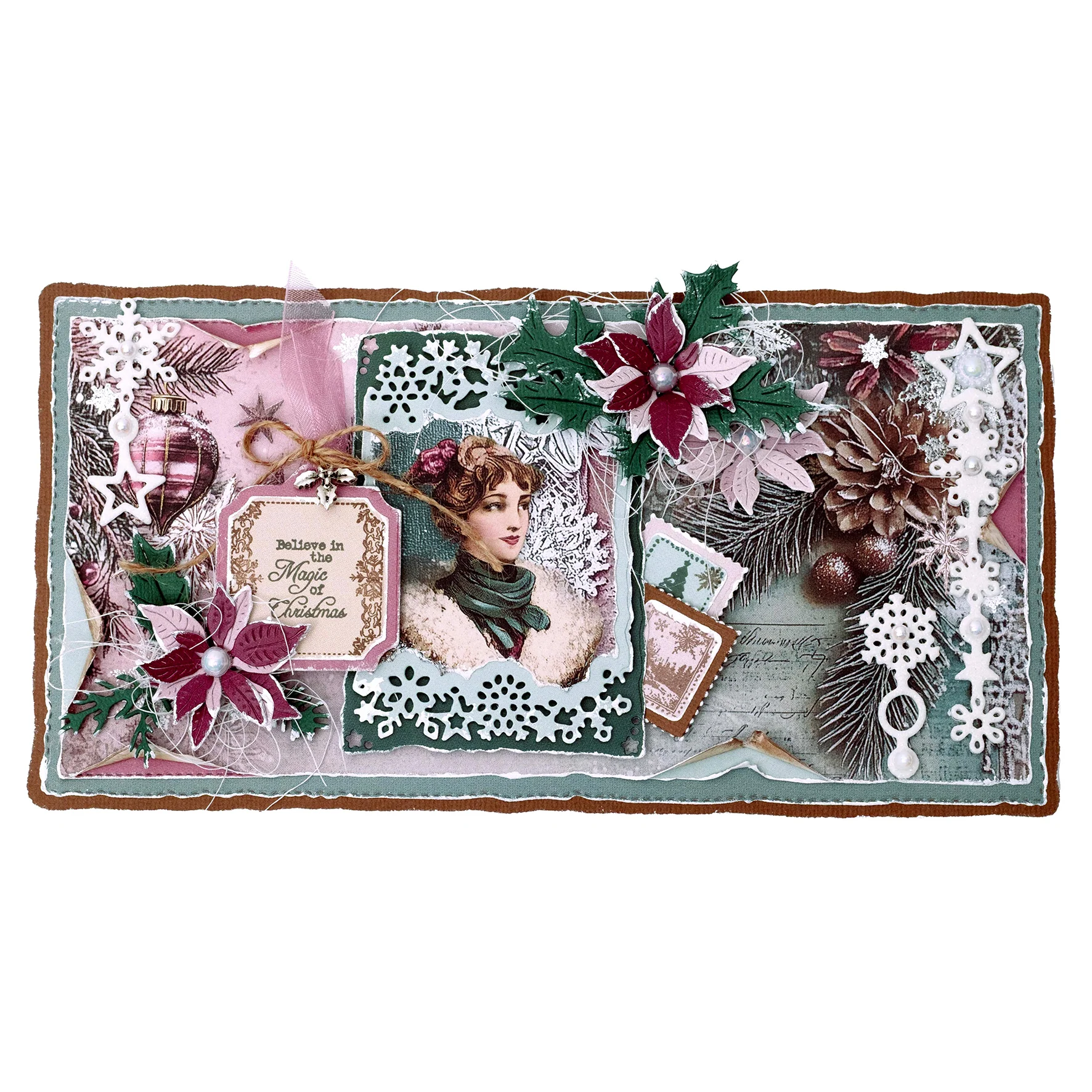 Studio Light Jenine's Mindful Art Christmas Blush Stamp & Die Bundle - Image 6