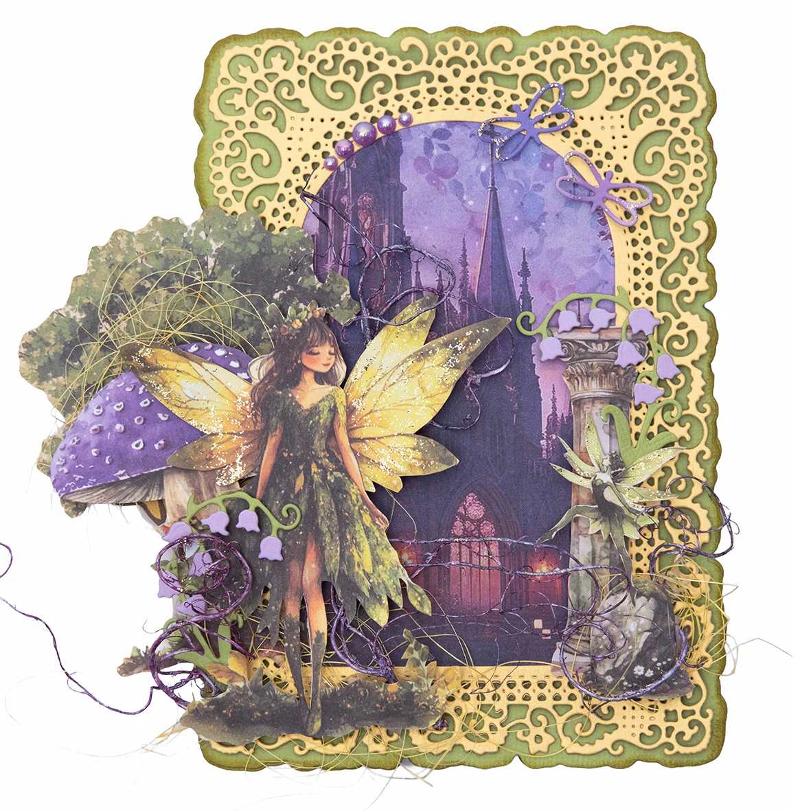 Studio Light Die-cut Paper Pad Die-cut elements Enchanted Fairytale 148x210x4mm 20 Sheets - Image 4