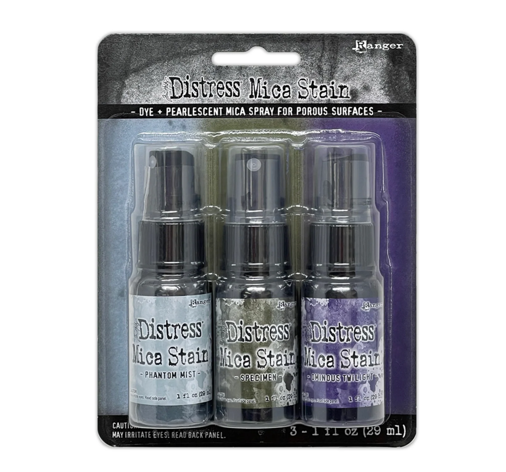 Tim Holtz Distress Mica Stain Halloween Set 6 (3x1 fl oz)