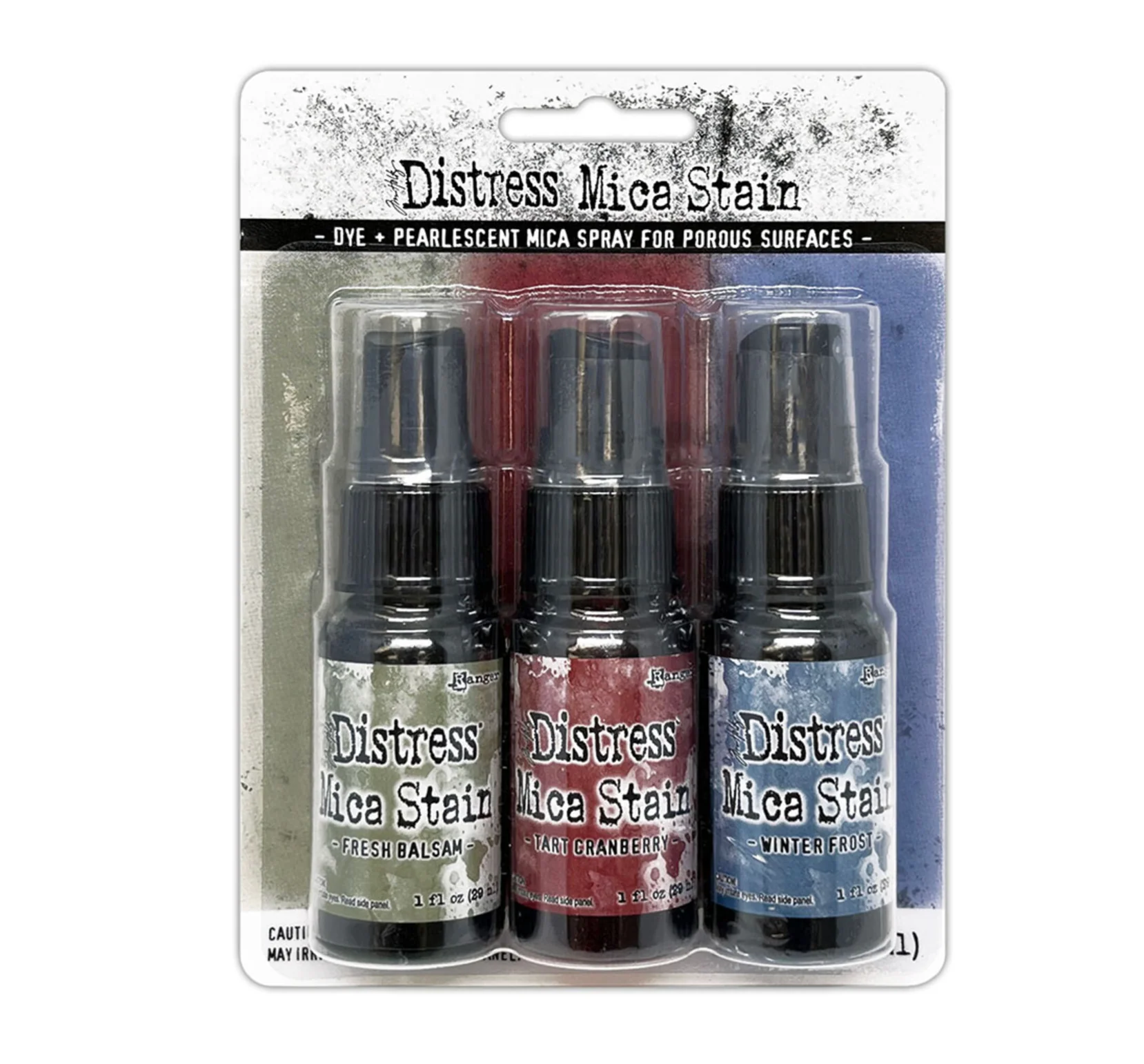 Tim Holtz Distress Mica Stain Holiday Set 3 (3x1 fl oz)