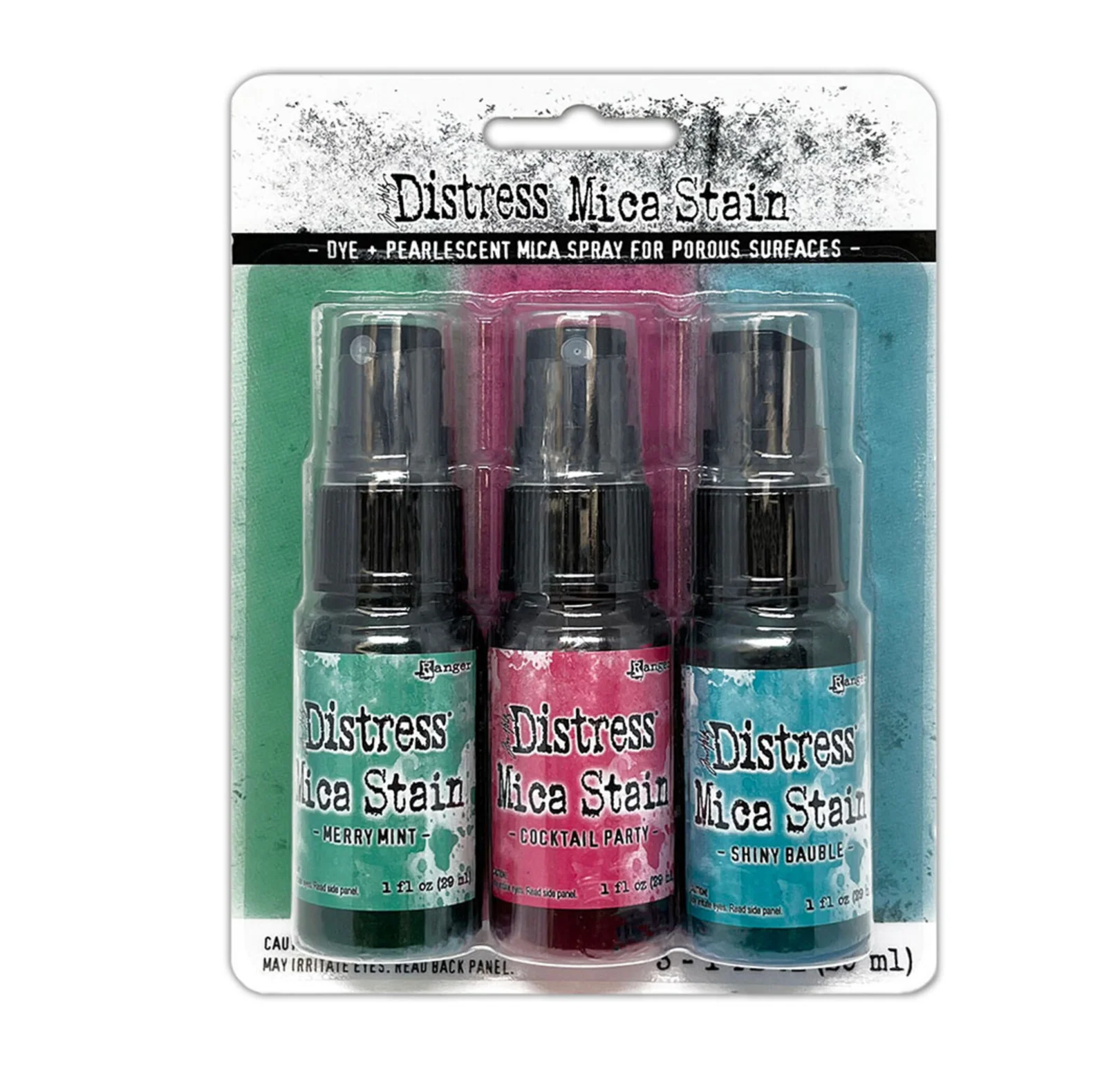 Tim Holtz Distress Mica Stain Holiday Set 4 (3x1 fl oz)