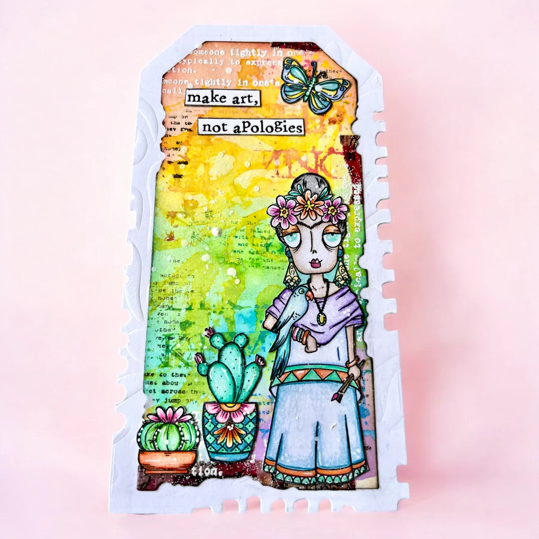 #TP-1276 - A7 Stamp Set - Frida Dee - Image 7