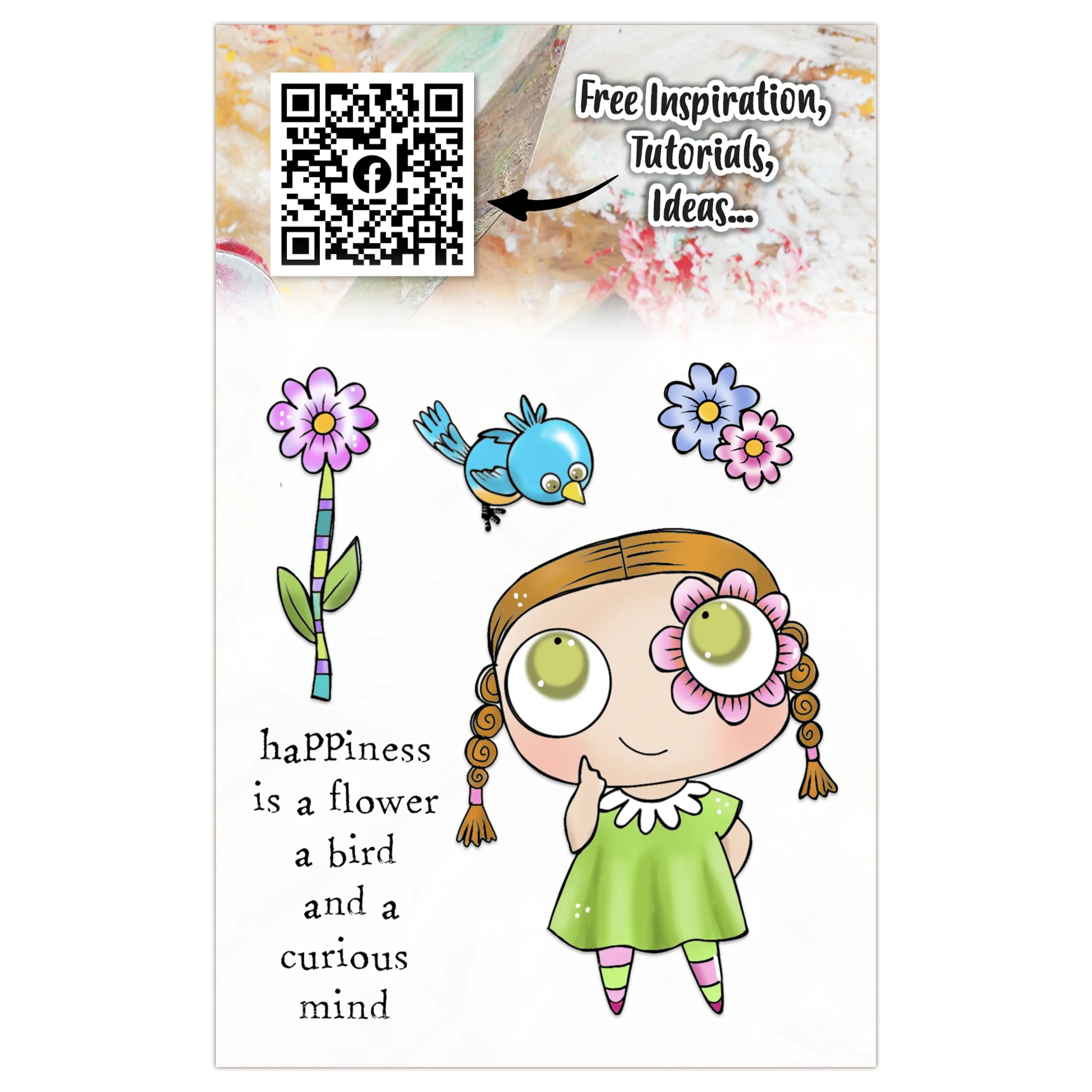 #TP-1283 - A7 Stamp Set - Happiness Is - Image 32