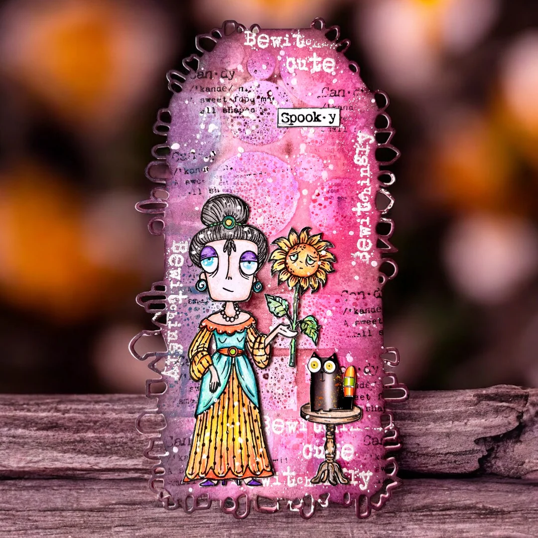 #TP-1297 - A7 Stamp Set - Wee Witch - Image 10