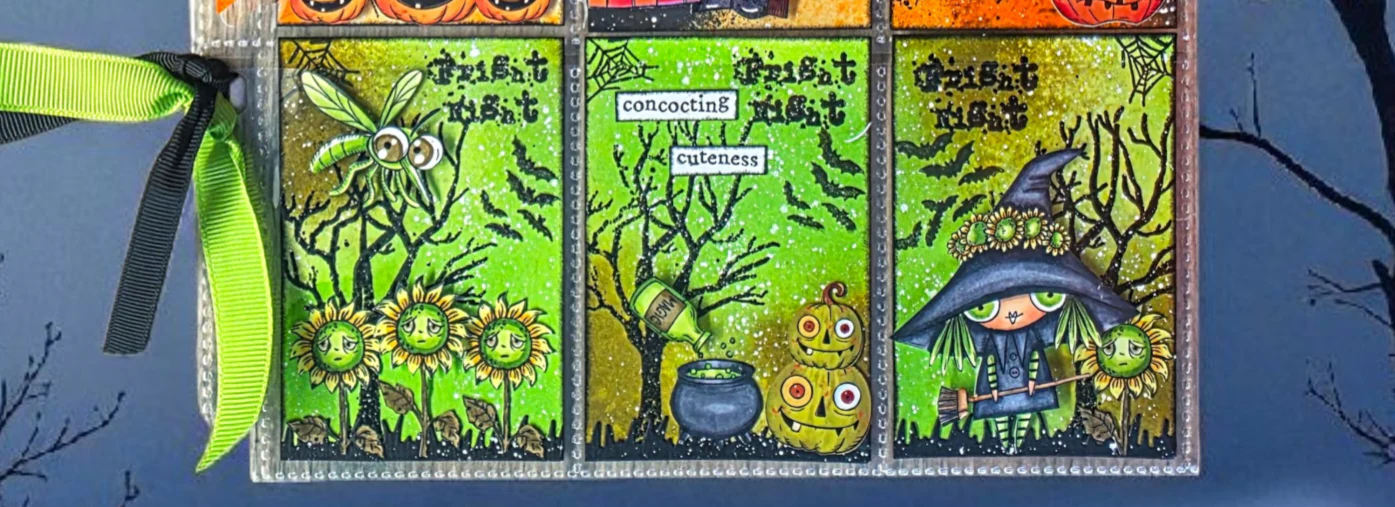 #TP-1297 - A7 Stamp Set - Wee Witch - Image 11