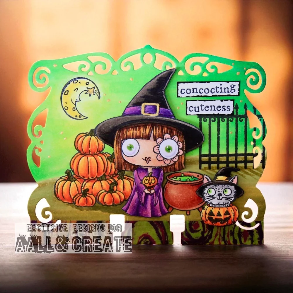 #TP-1297 - A7 Stamp Set - Wee Witch - Image 14