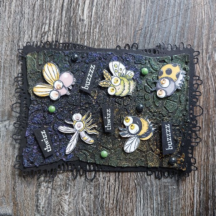 TP-1301 - A7 Stamp Set - Creepy Crawlies - Image 13