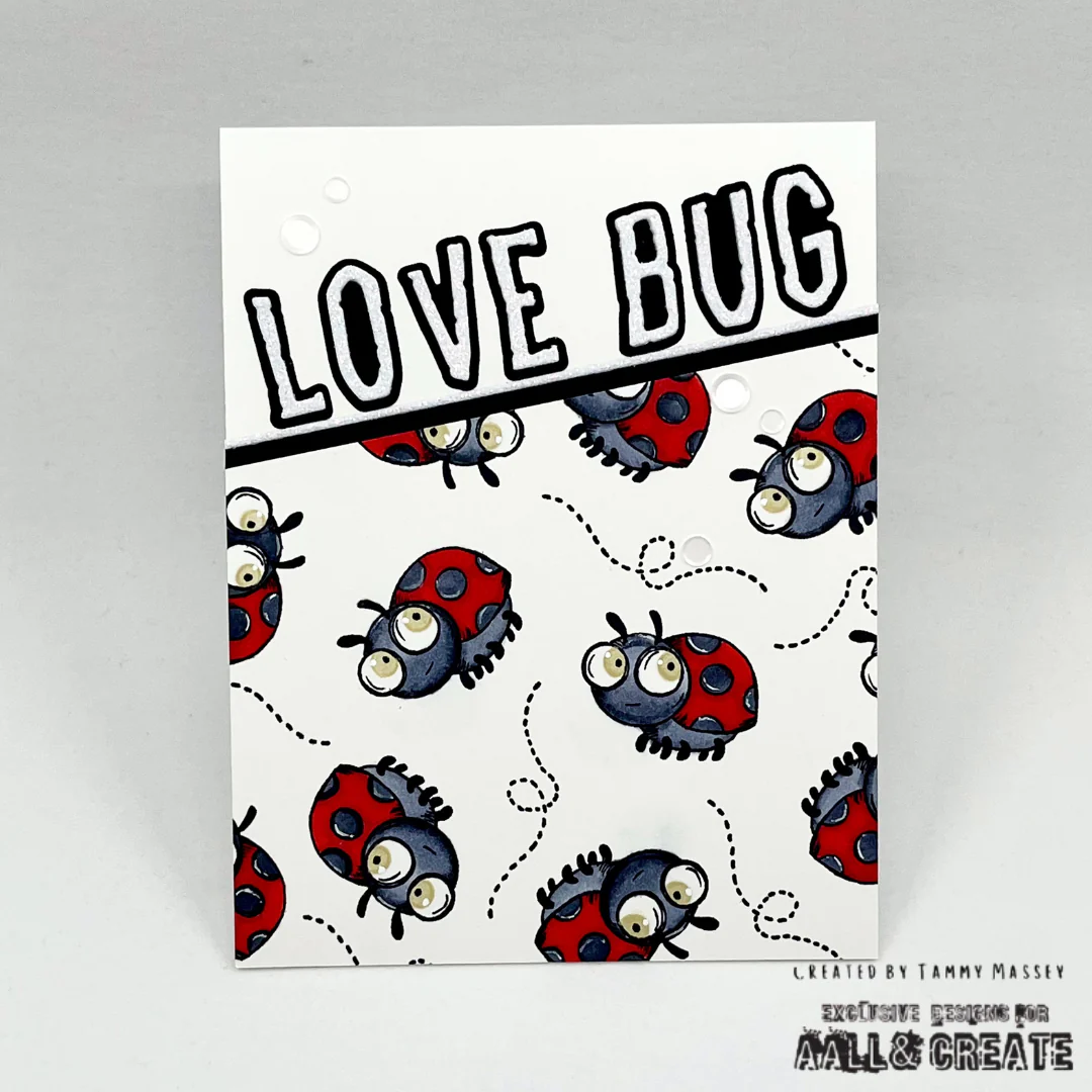 TP-1301 - A7 Stamp Set - Creepy Crawlies - Image 21