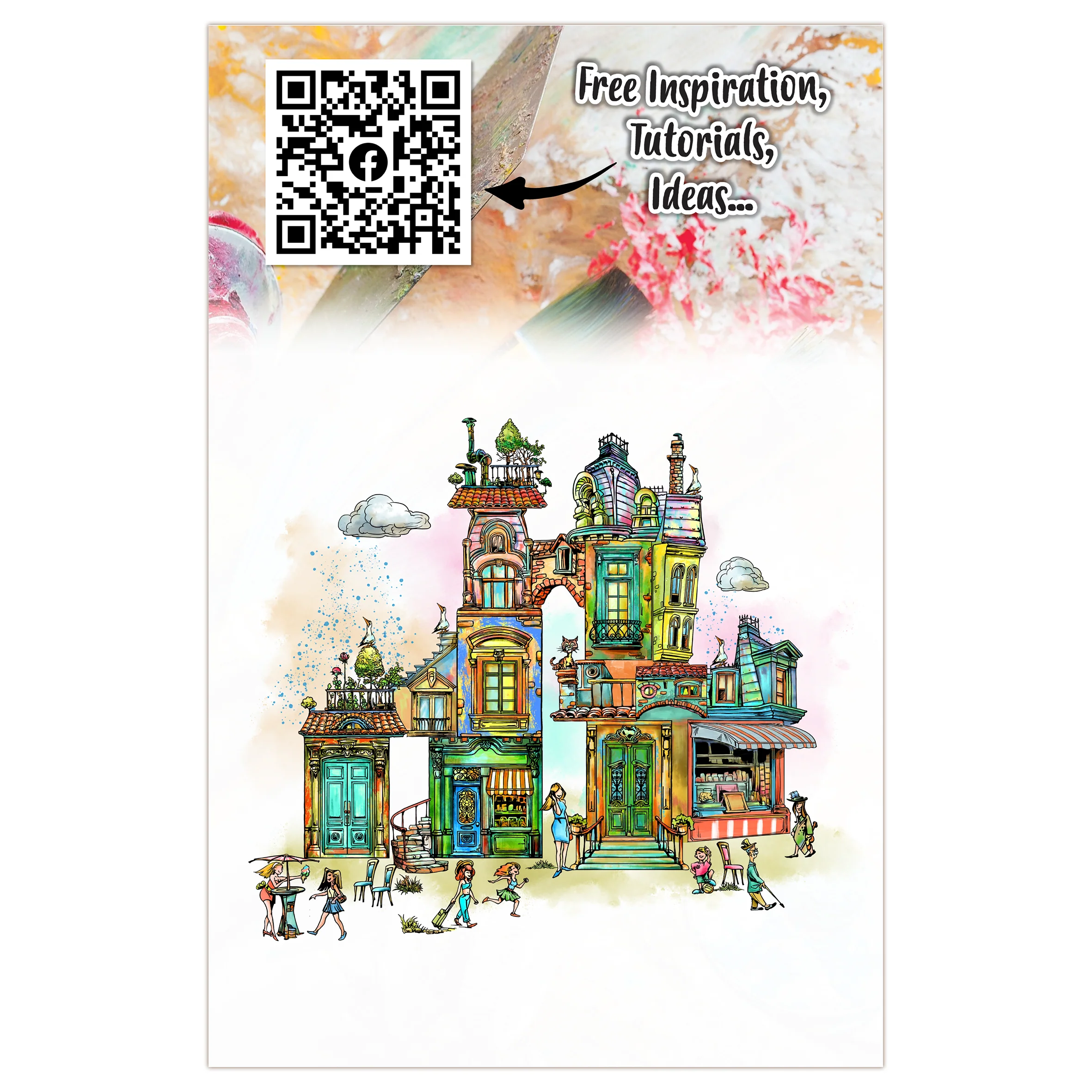 #TP-1305 - A5 Stamp Set - Hello Neighbour! - Image 12