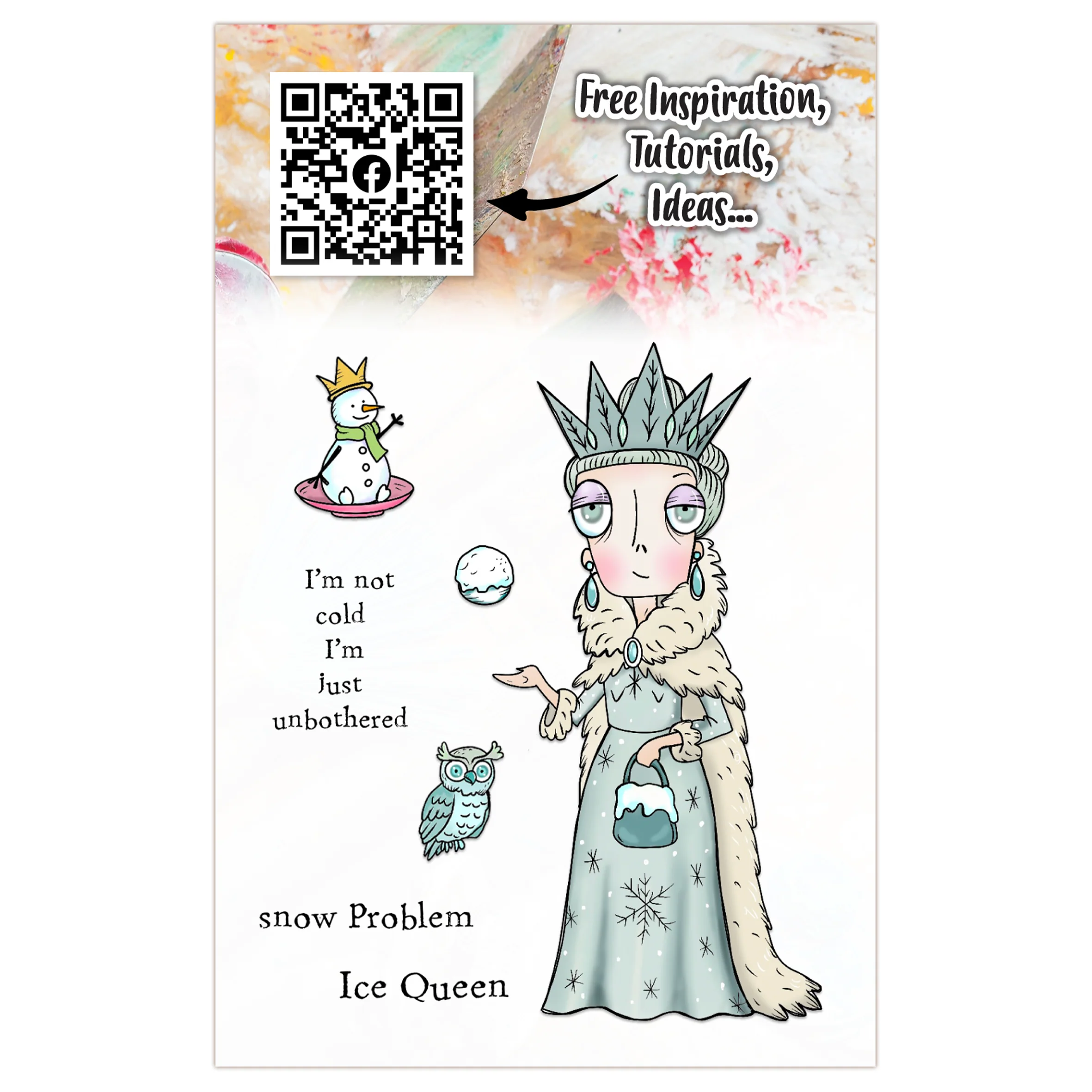 #TP-1308 - A7 Stamp Set - Ice Queen Dee - Image 14