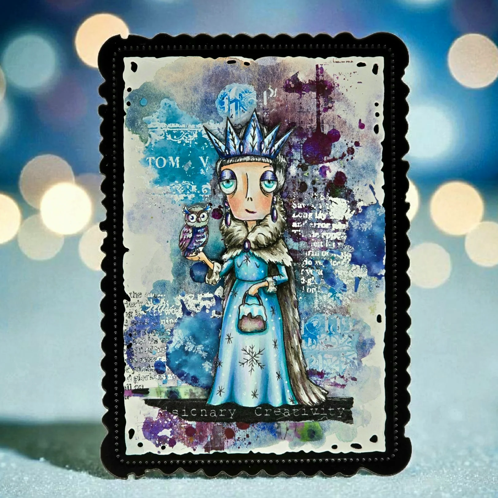#TP-1308 - A7 Stamp Set - Ice Queen Dee - Image 9