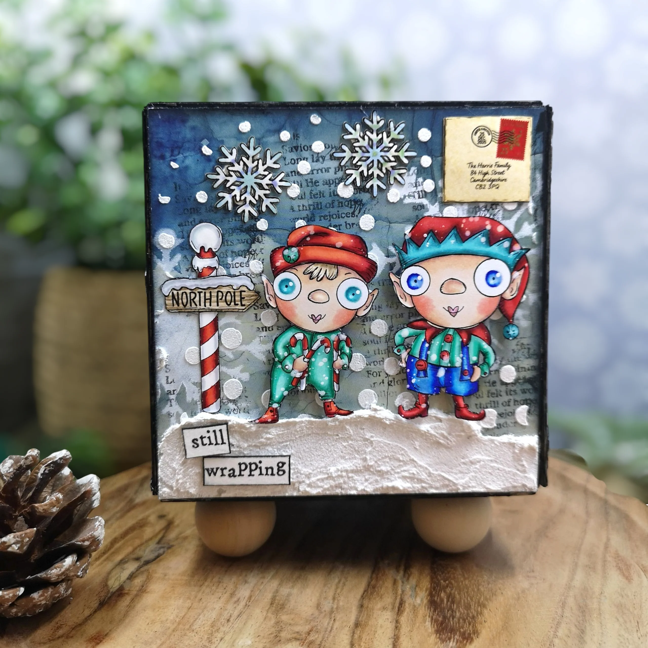 #TP-1313 - A7 Stamp Set - The North Pole - Image 2
