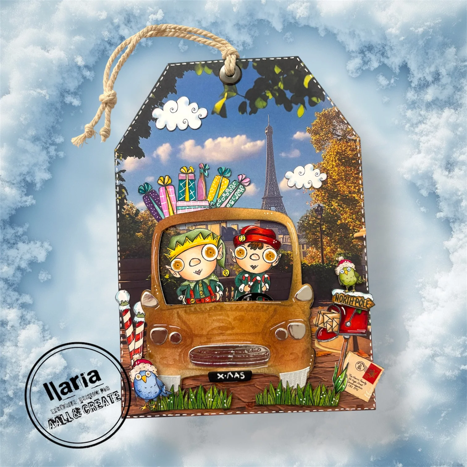 #TP-1313 - A7 Stamp Set - The North Pole - Image 7