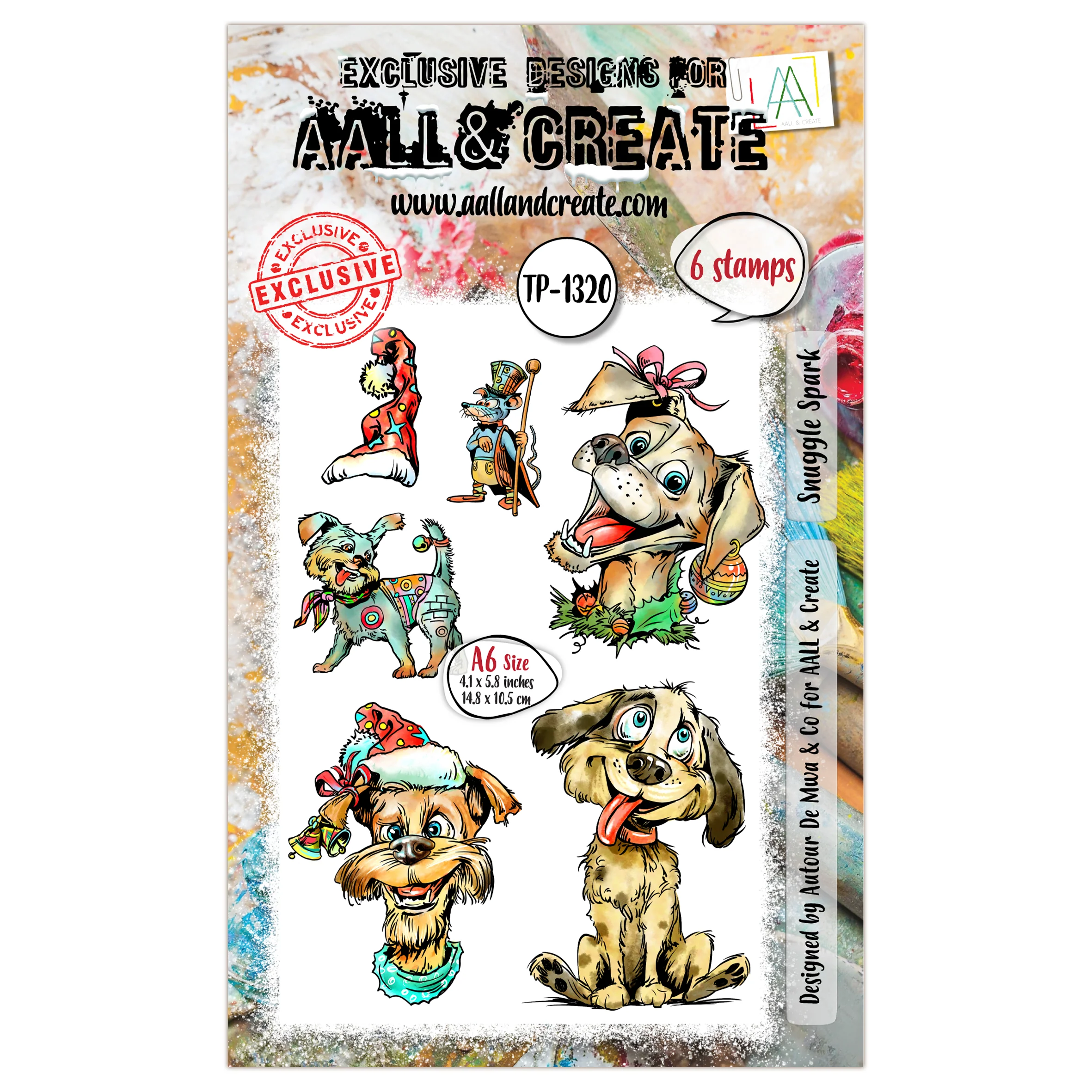 TP-1320 - A6 Stamp Set - Snuggle Spark