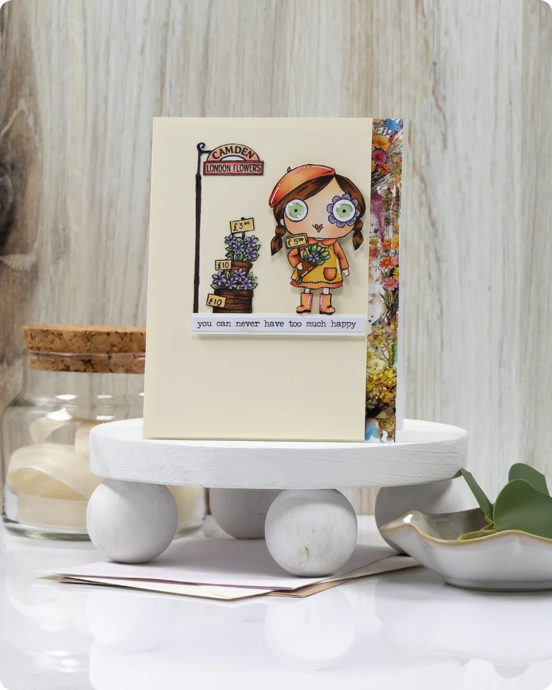 TP-1323 - A7 Stamp Set - Camden Flower Market - Image 18
