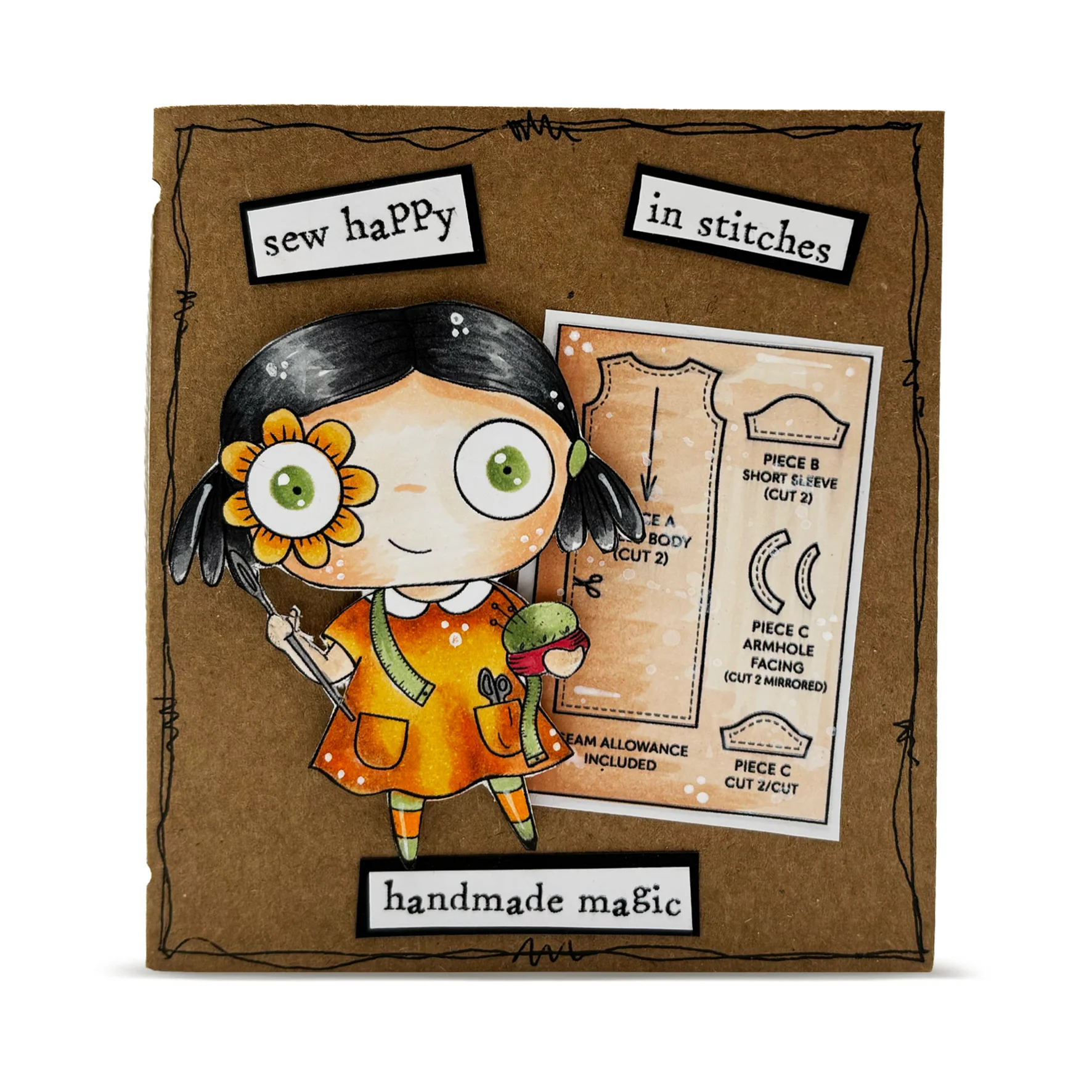 TP-1362 - A7 Stamp Sets - Sew Happy - Image 5