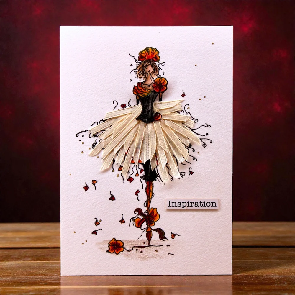 TP-1400 - A6 Stamp Sets - Pirouette of Petals - Image 2