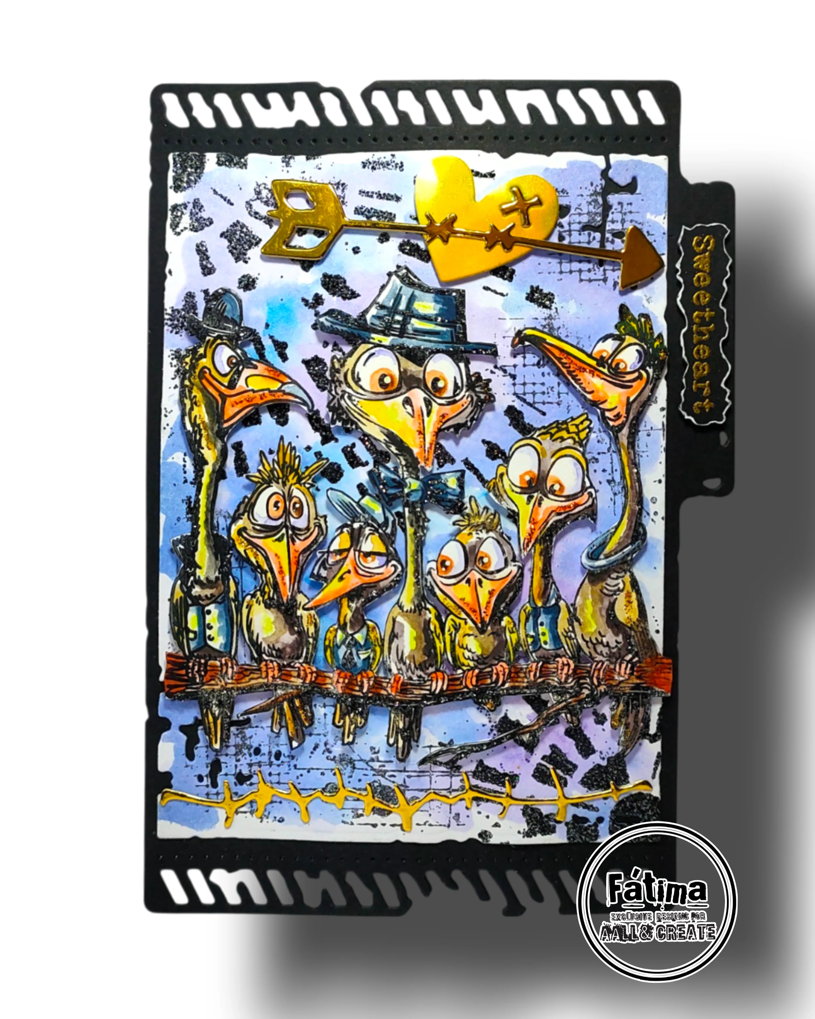 TP-1414 - A6 Stamp Sets - Sir Chirps-a-Lot - Image 3