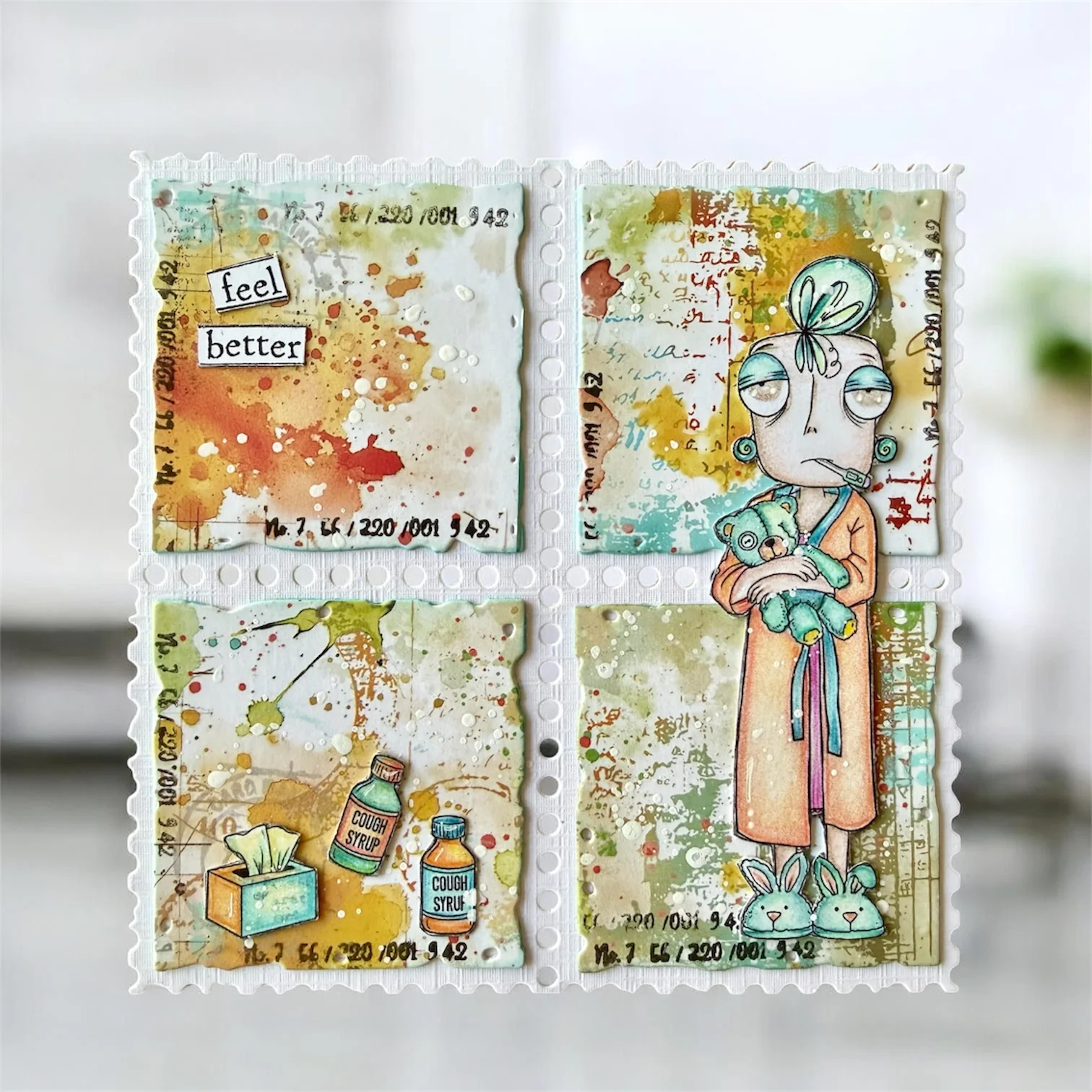 TP-1440 - A7 Stamp Sets - Sniffly Dee - Image 6