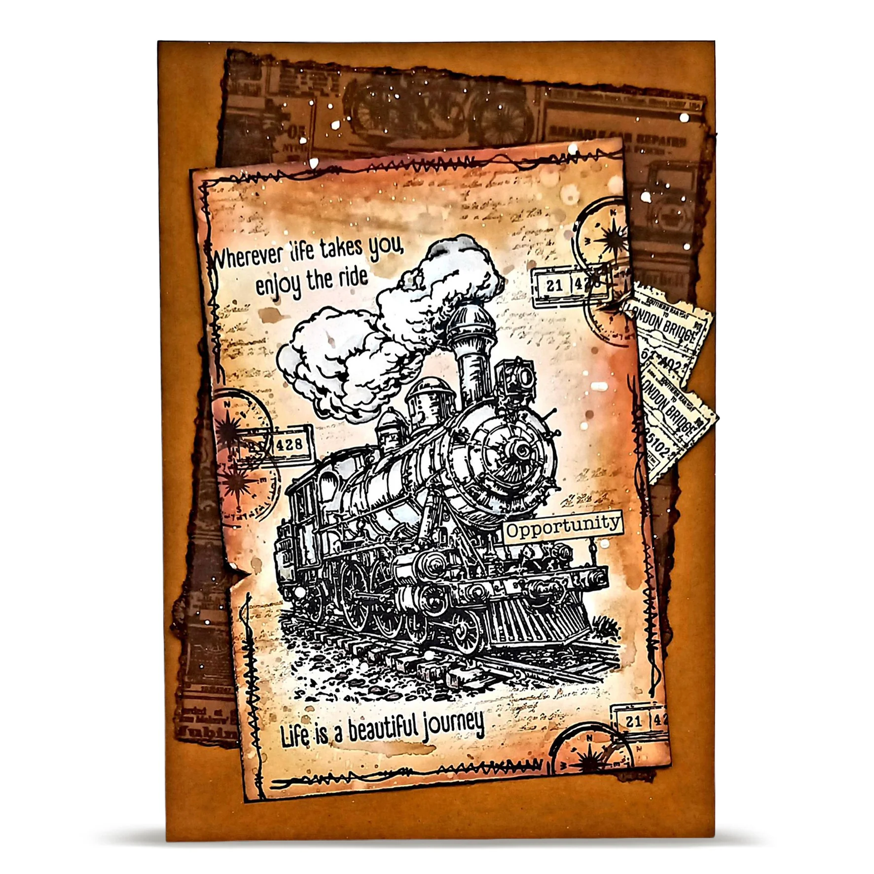 TP-1455 - A6 Stamp Sets - Enjoy the Ride - Image 2