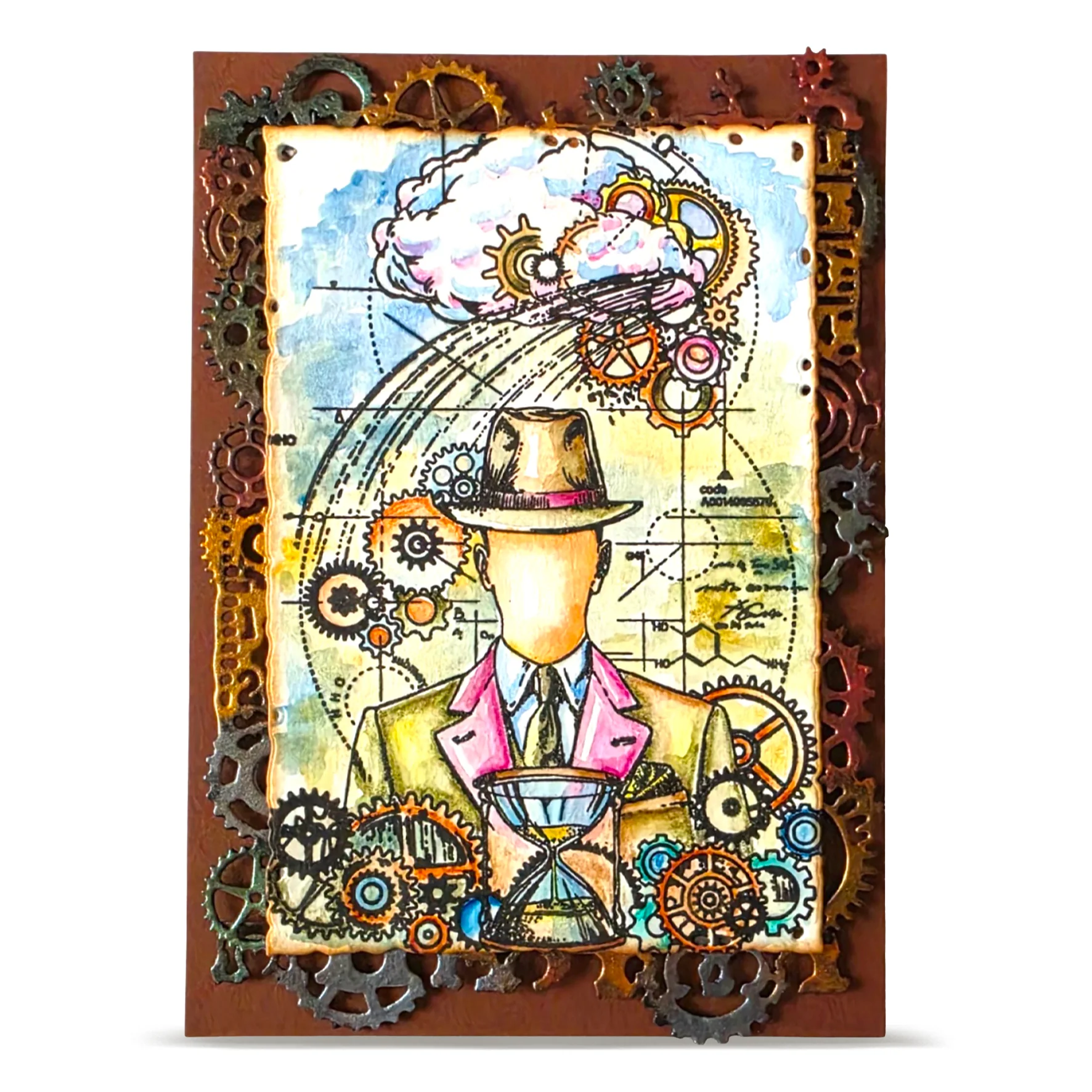 TP-1456 - A6 Stamp Sets - Faceless Time - Image 7