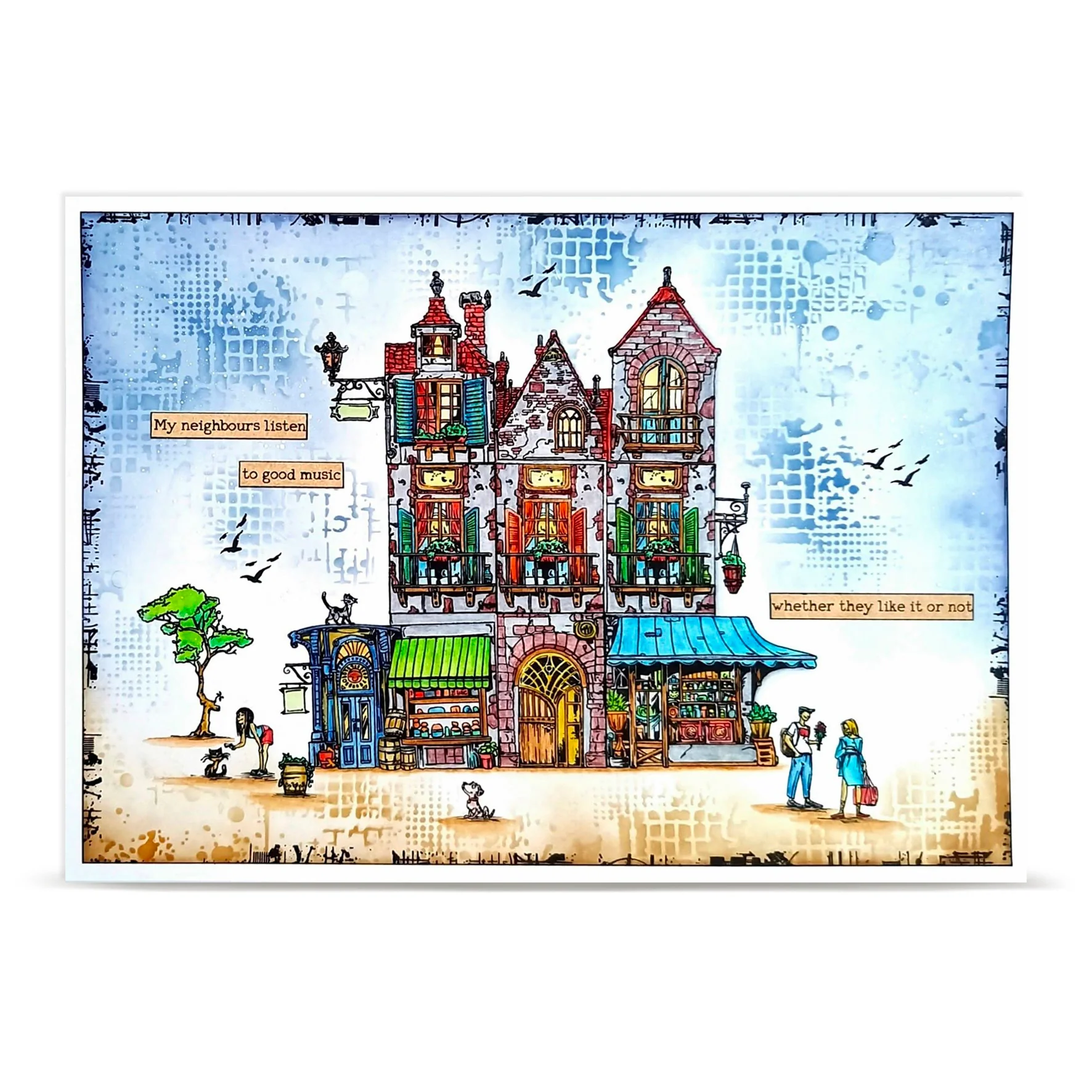 TP-1476 - A6 Stamp Set - Lantern Lane - Image 8