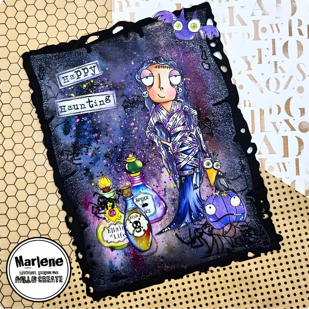 Janet Klein Tricksters Elixirs x 2 Pack Ephemera Bundle - Image 5