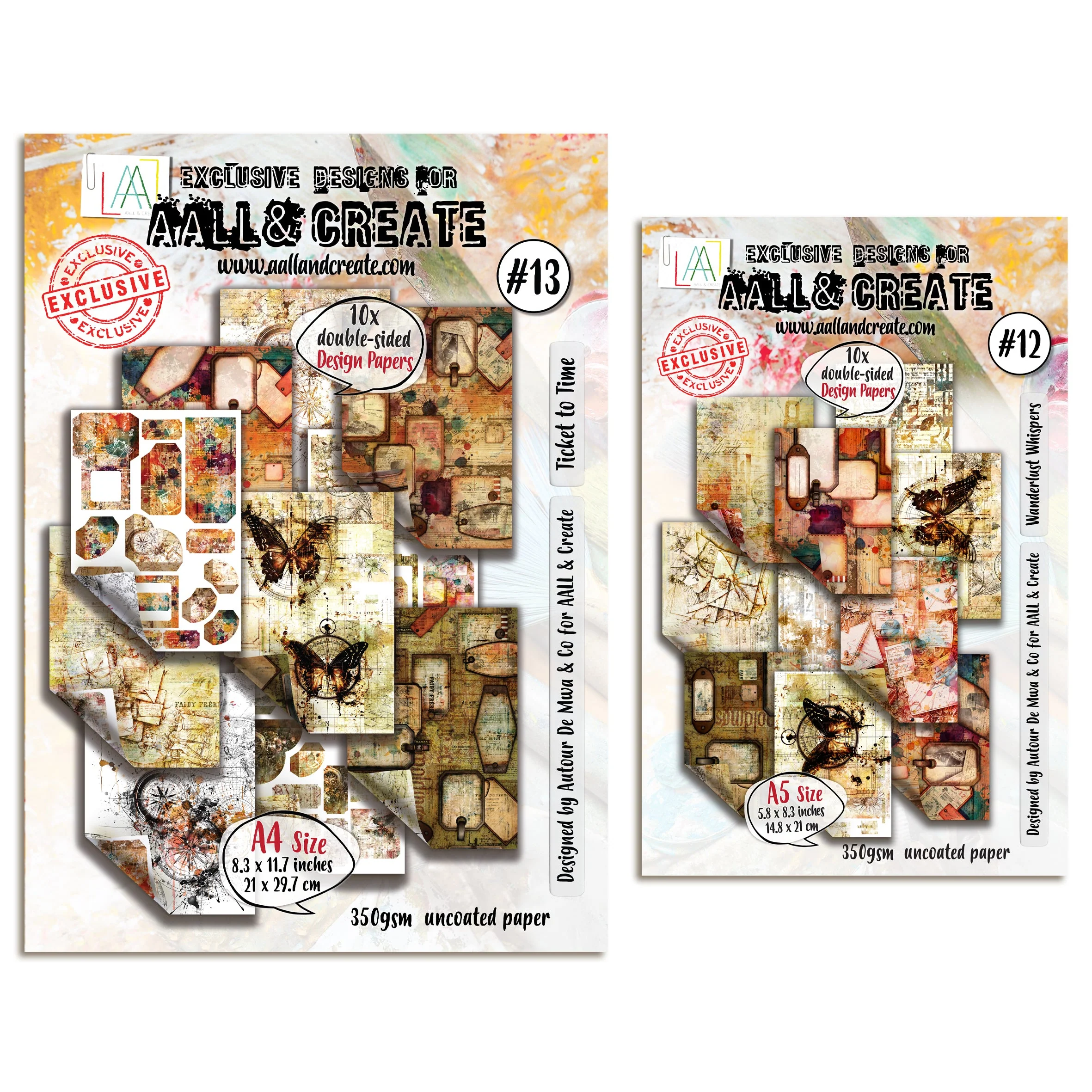 Wanderlust Time Paper Bundle