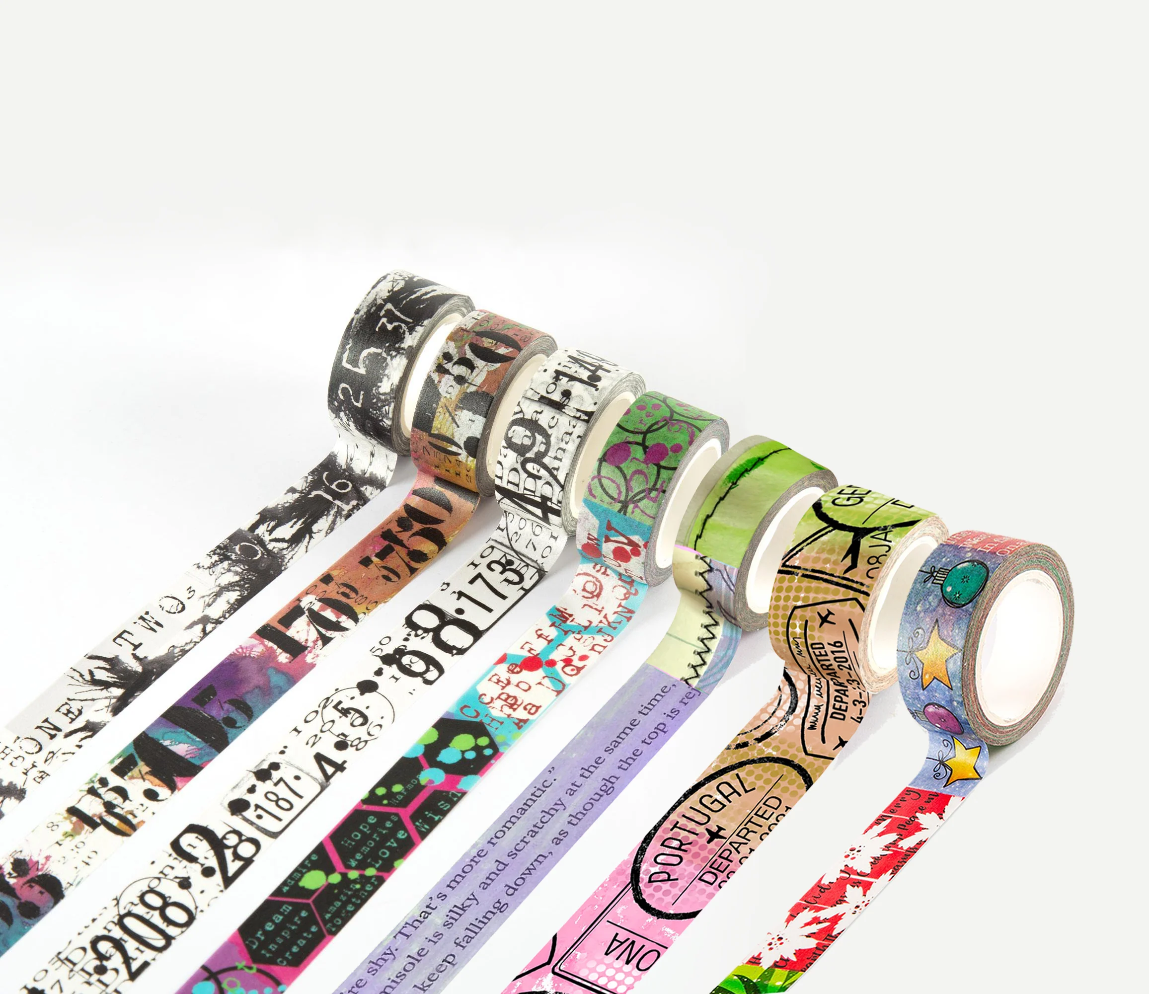 Washi Tapes - July 2023 - #47 - #48 - #49 - #50 - #53 - #56 - #59