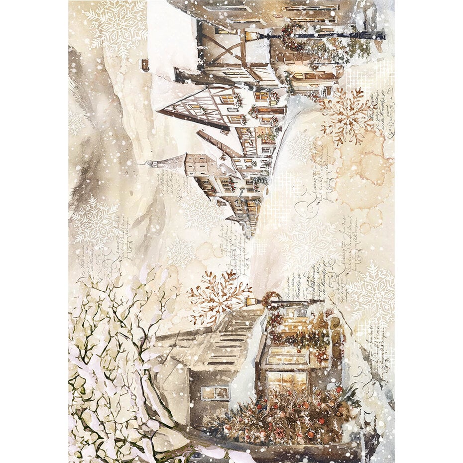 Ciao Bella Winter Season A5 Rice Paper Mixed (8pcs) - Image 5